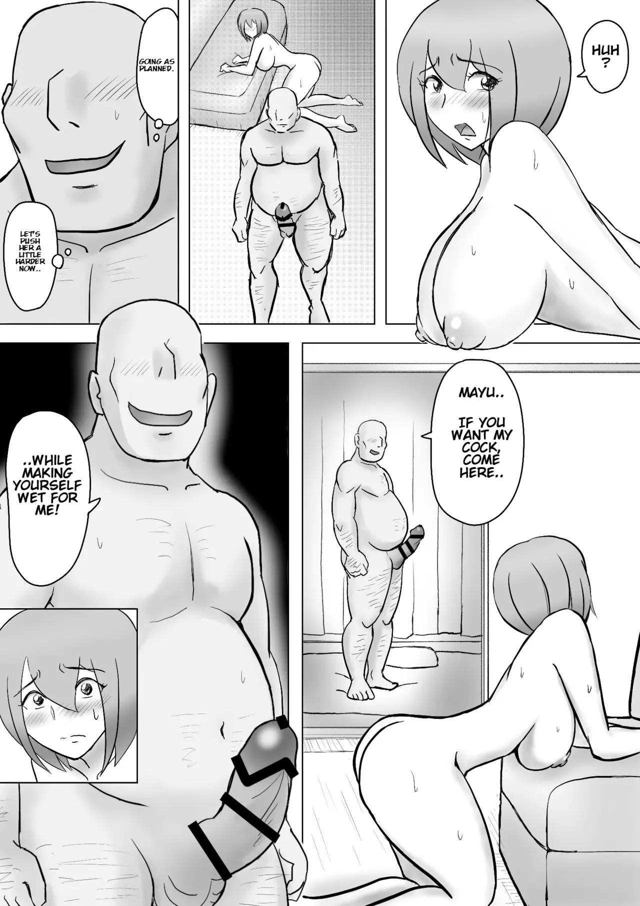 [Nantomo-san] Maki wa Yasashii Otto no Tame ni Mayu wa Dekachin Otto no Tame ni Toukousha Gonda Goukichi | Maki married to a gentle husband is corrupted by her neighbor Gonda Gokichi [English] - Page 87