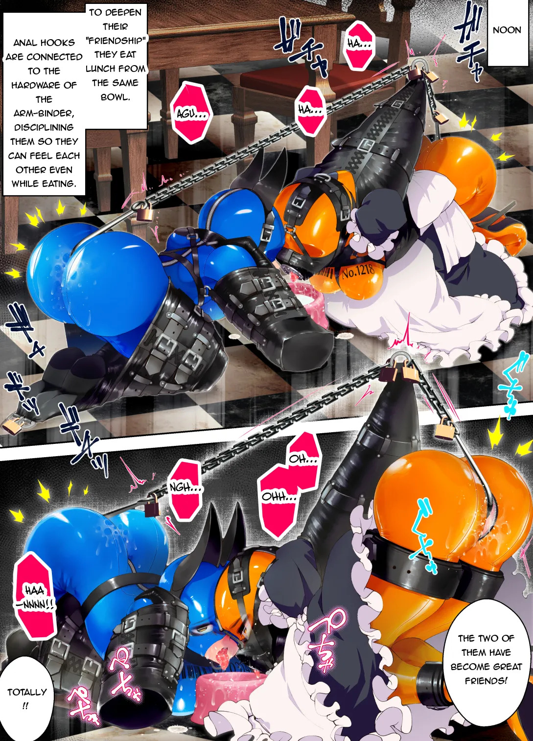 [Hitosaka] The Maid Who Toils in a Special Rubber Suit [English] - Page 13