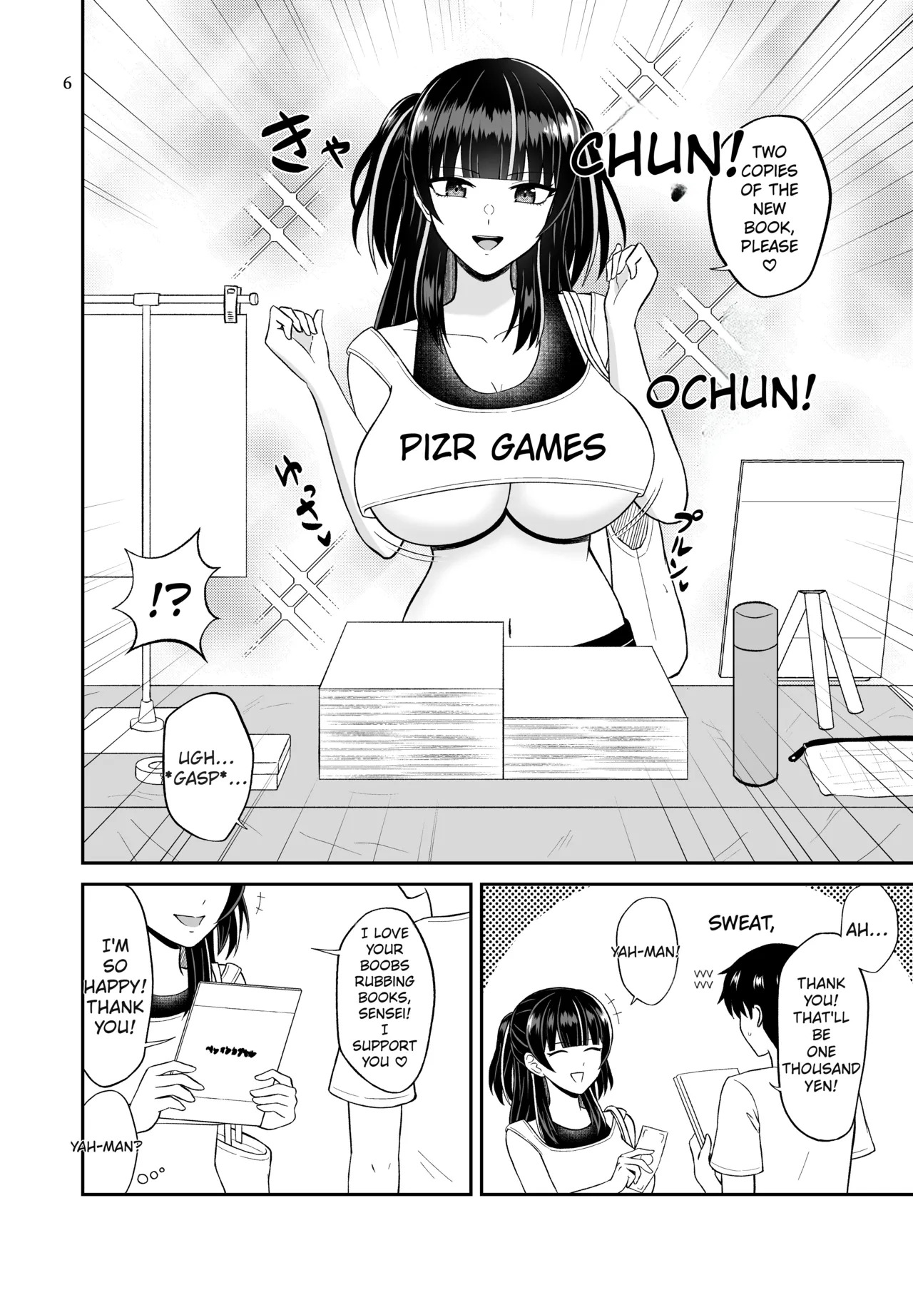 [Penguin Capsule (Kaizaa)] Ero Doujin Mitai na Paizuri Shichao (Dolphin Wave) [English] [Digital] - Page 11