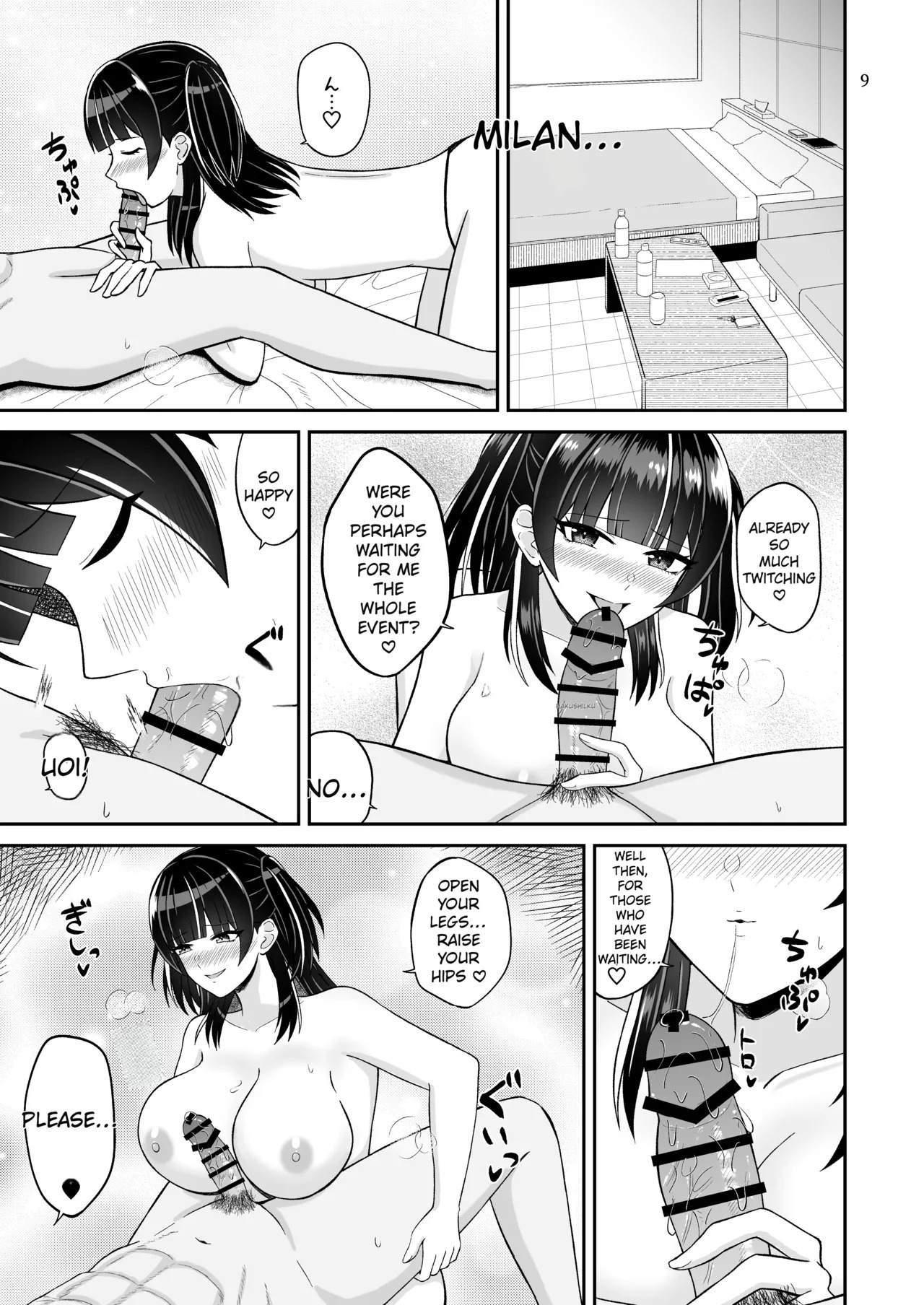 [Penguin Capsule (Kaizaa)] Ero Doujin Mitai na Paizuri Shichao (Dolphin Wave) [English] [Digital] - Page 14