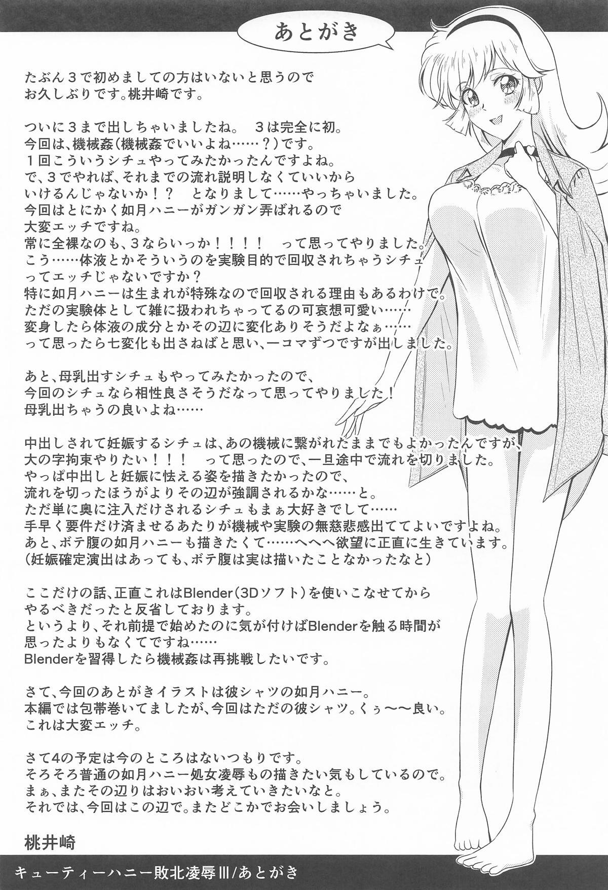 [透明龍のマーガレット ] キューティーハニー敗北凌辱Ⅲ (キューティーハニー) - Page 29