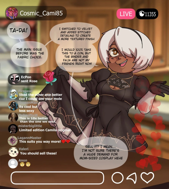 [DometiArt] Streamer Camila (The Owl House)