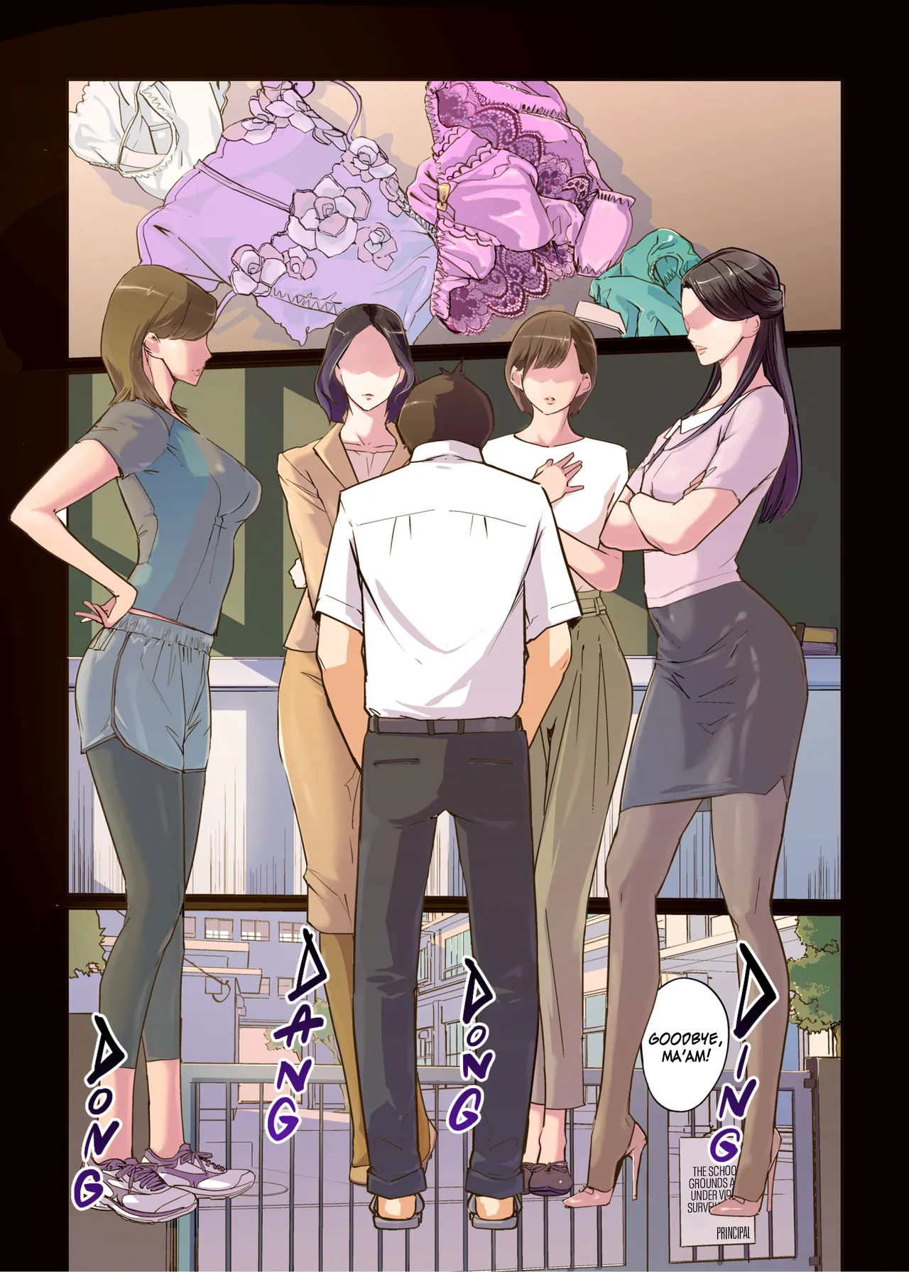 [C.N.P (Clone Ningen)] Onna Kyoshi 4-nin no Hatenaki Mesu Bato | Erotic Fight Between Four Monster Female Teachers [English] [Kinsei Translations] - Page 13