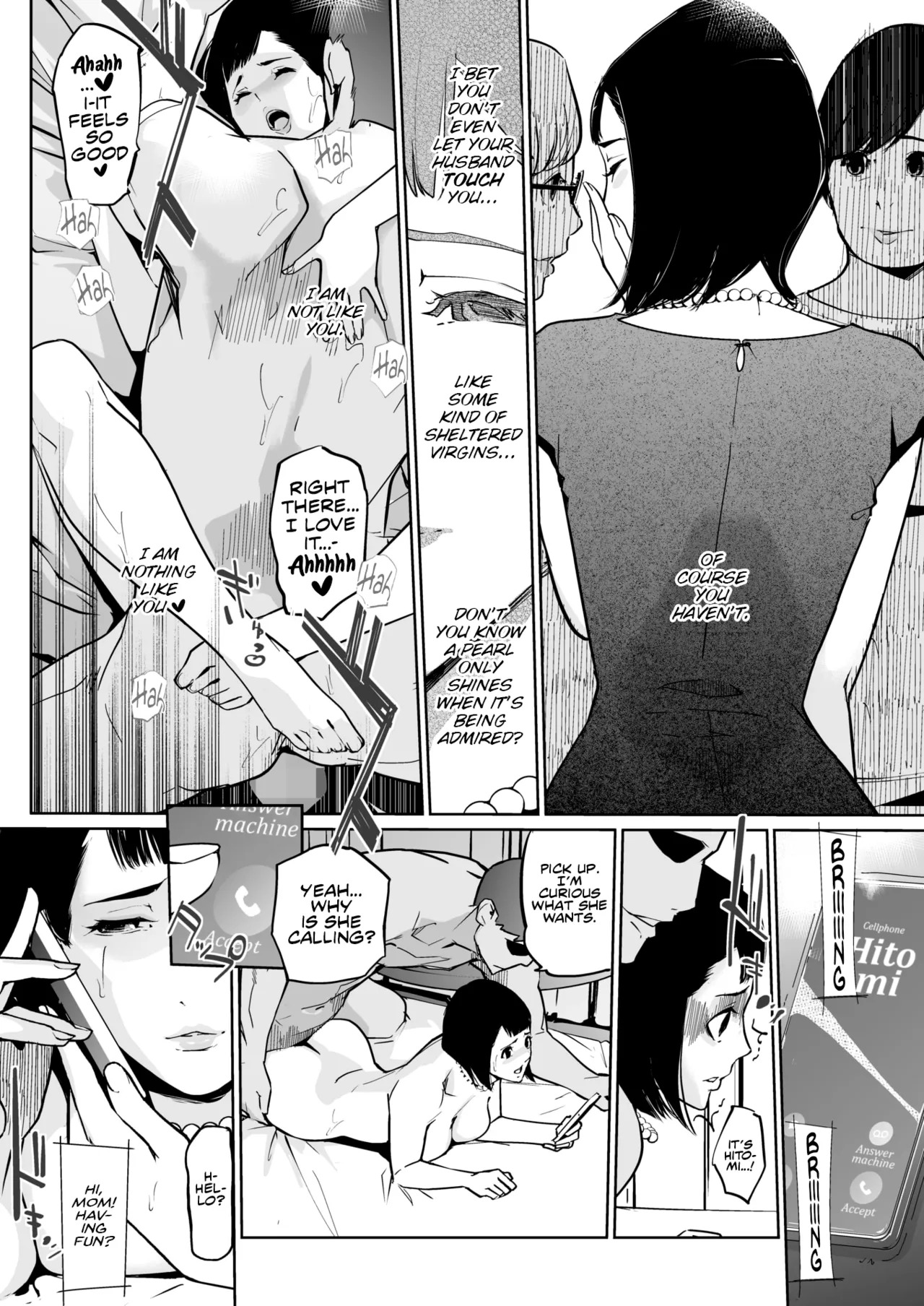 [Clone Ningen] Shinjushoku No Zanzō Dai NI Maku 〜 Aoi Tsukiyo No Onna 〜 | Pearl Grey Afterimage 2: Her Blue Moon Night Ch.1 (COMIC HOTMILK 2025-07) [English] [Kinsei Translations] [Digital] - Page 19