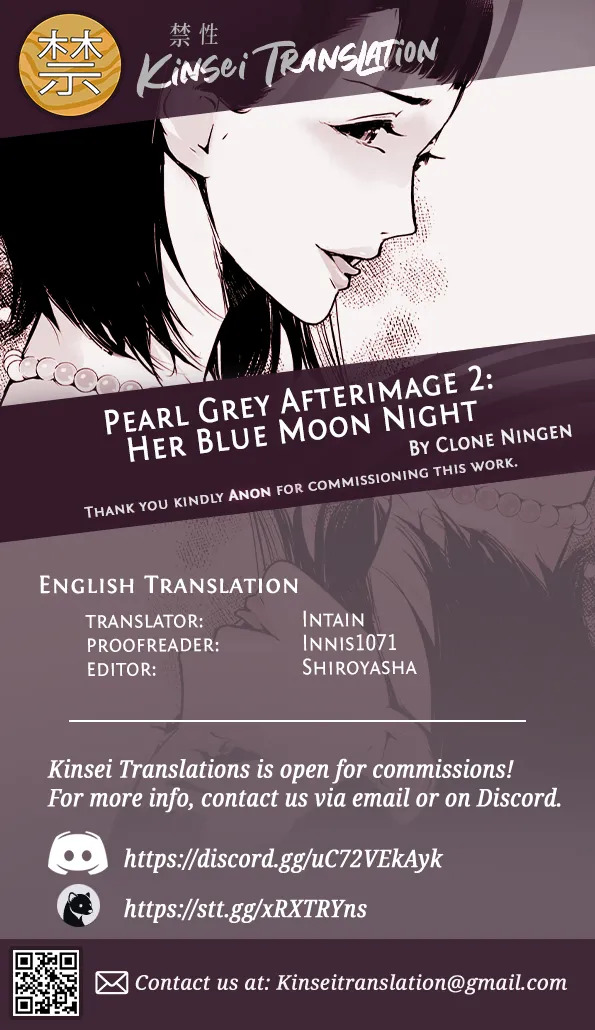 [Clone Ningen] Shinjushoku No Zanzō Dai NI Maku 〜 Aoi Tsukiyo No Onna 〜 | Pearl Grey Afterimage 2: Her Blue Moon Night Ch.1 (COMIC HOTMILK 2025-07) [English] [Kinsei Translations] [Digital] - Page 33