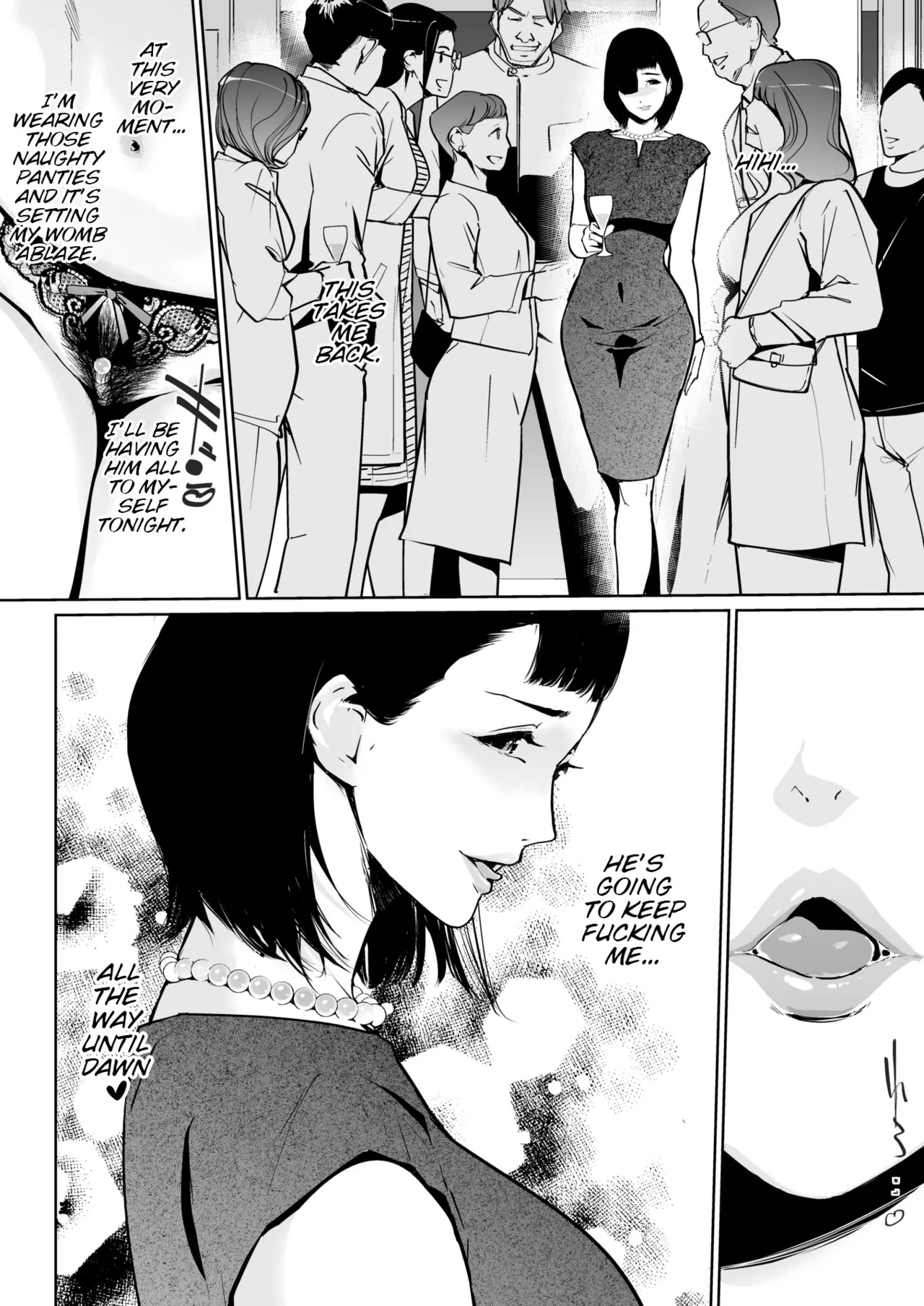 [Clone Ningen] Shinjushoku No Zanzō Dai NI Maku 〜 Aoi Tsukiyo No Onna 〜 | Pearl Grey Afterimage 2: Her Blue Moon Night Ch.1 (COMIC HOTMILK 2025-07) [English] [Kinsei Translations] [Digital] - Page 9