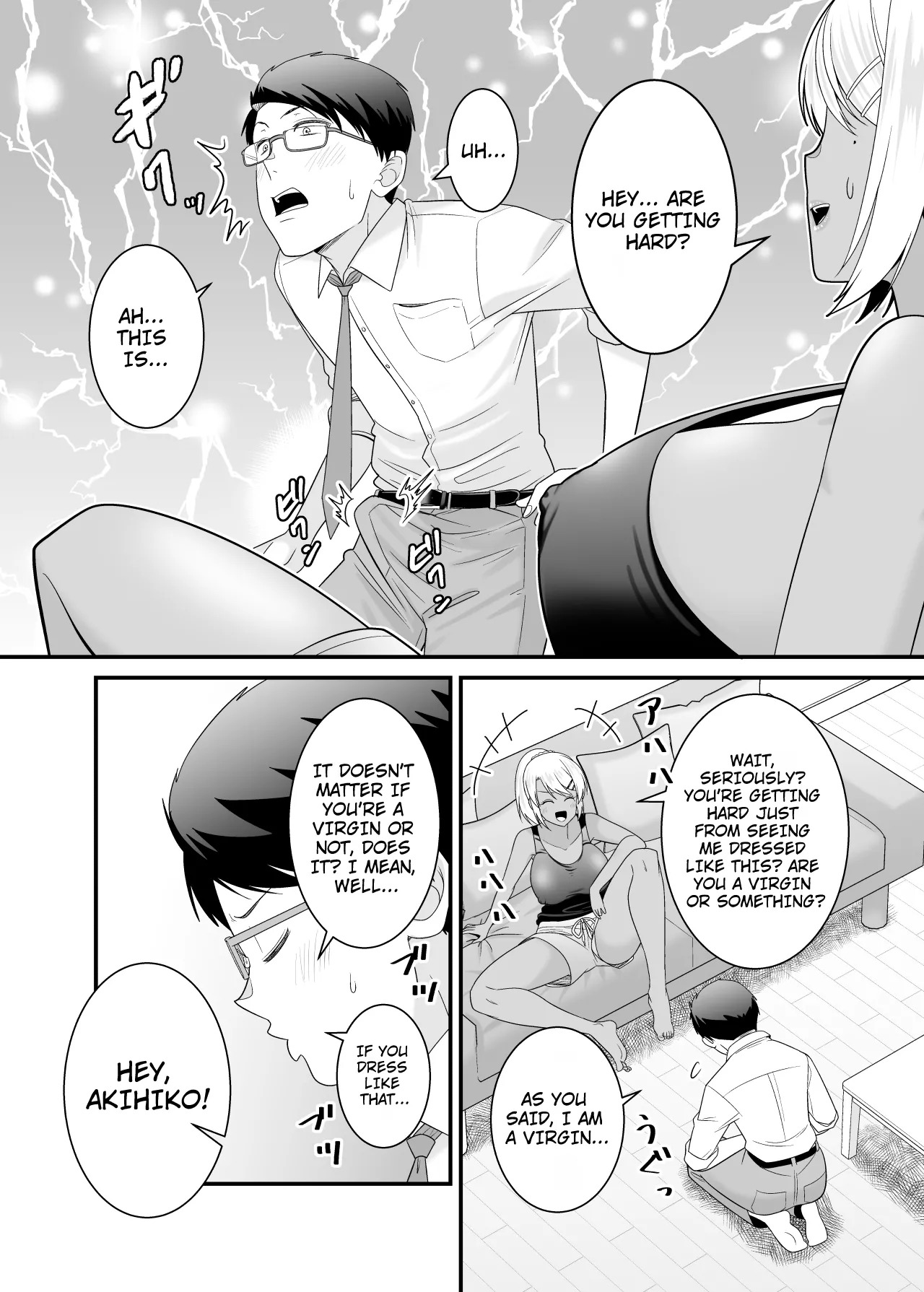 [Yuuki Kagoubutsu (Satou Yuuki)] Doutei no Ore o Chouhatsu shite kita Ikiri Kuro Gal Hitozuma ni Yari Kaesu | Getting Revenge on the Cocky Black Gal Housewife Who Teased Me a Virgin - Page 3
