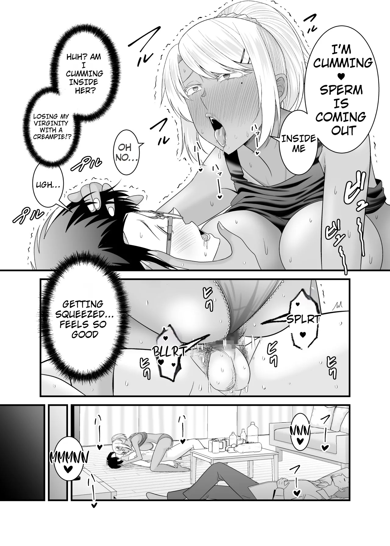 [Yuuki Kagoubutsu (Satou Yuuki)] Doutei no Ore o Chouhatsu shite kita Ikiri Kuro Gal Hitozuma ni Yari Kaesu | Getting Revenge on the Cocky Black Gal Housewife Who Teased Me a Virgin - Page 31