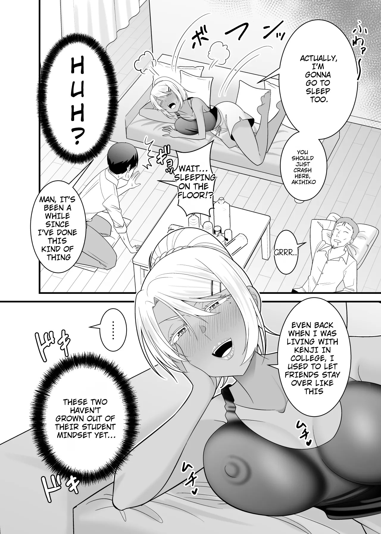 [Yuuki Kagoubutsu (Satou Yuuki)] Doutei no Ore o Chouhatsu shite kita Ikiri Kuro Gal Hitozuma ni Yari Kaesu | Getting Revenge on the Cocky Black Gal Housewife Who Teased Me a Virgin - Page 9
