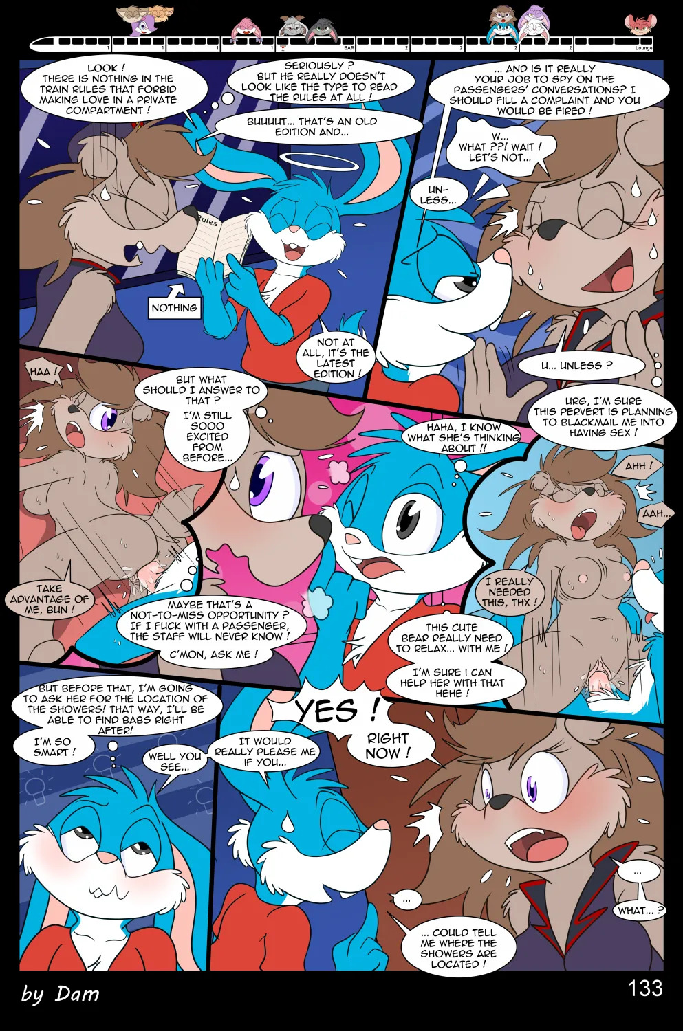 Toons on a Train (Incomplete) - Page 130