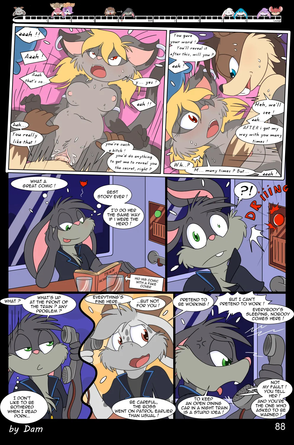 Toons on a Train (Incomplete) - Page 85