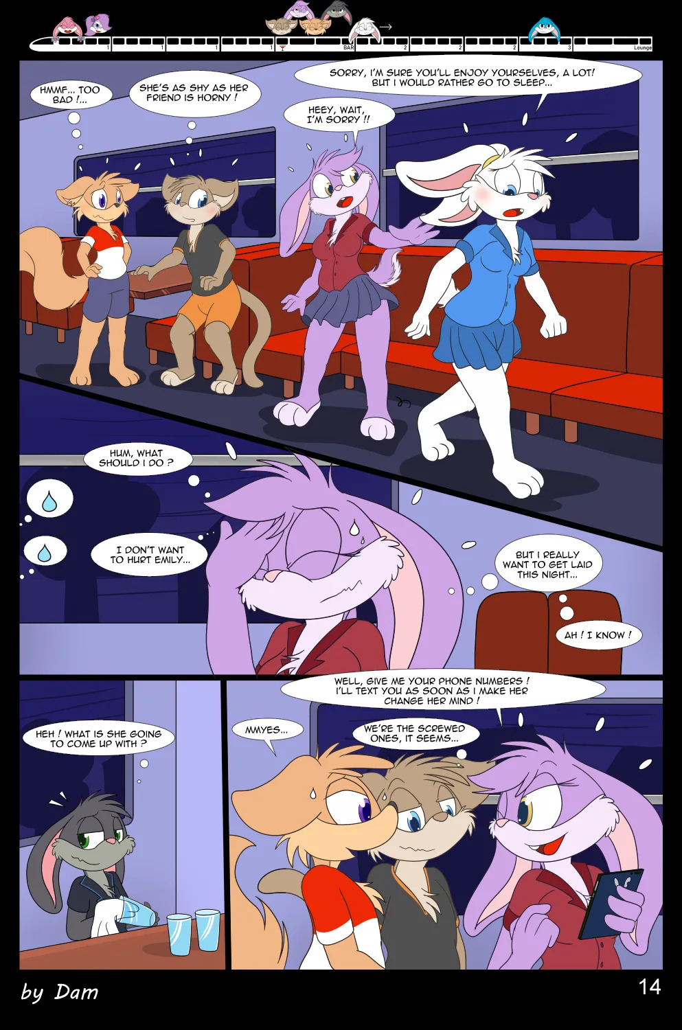 Toons on a Train (Incomplete) - Page 9