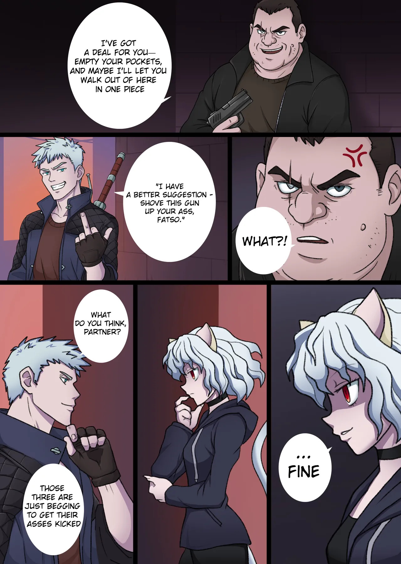 [ EgorB ][Stray roads][ hunter x hunter, devil may cry ) - Page 19