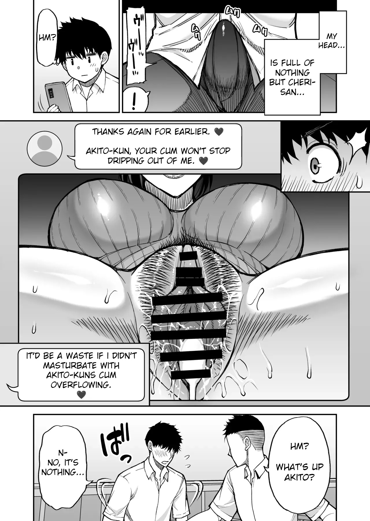 My friend's mother is a lewd mature woman - Page 54