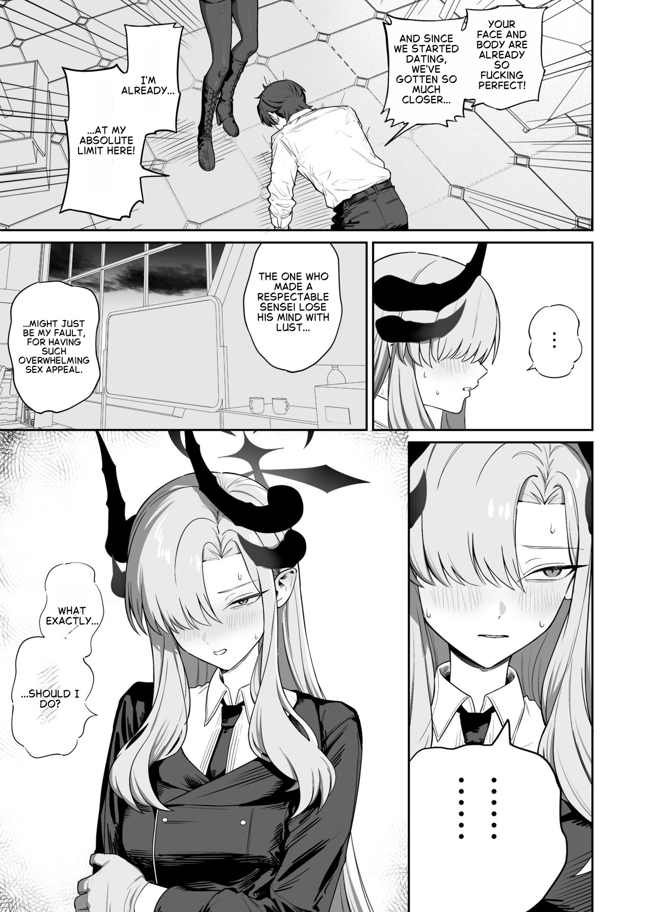 A story about having my sexual desires managed by Hanuma Makoto (Blue Archive) - Page 11