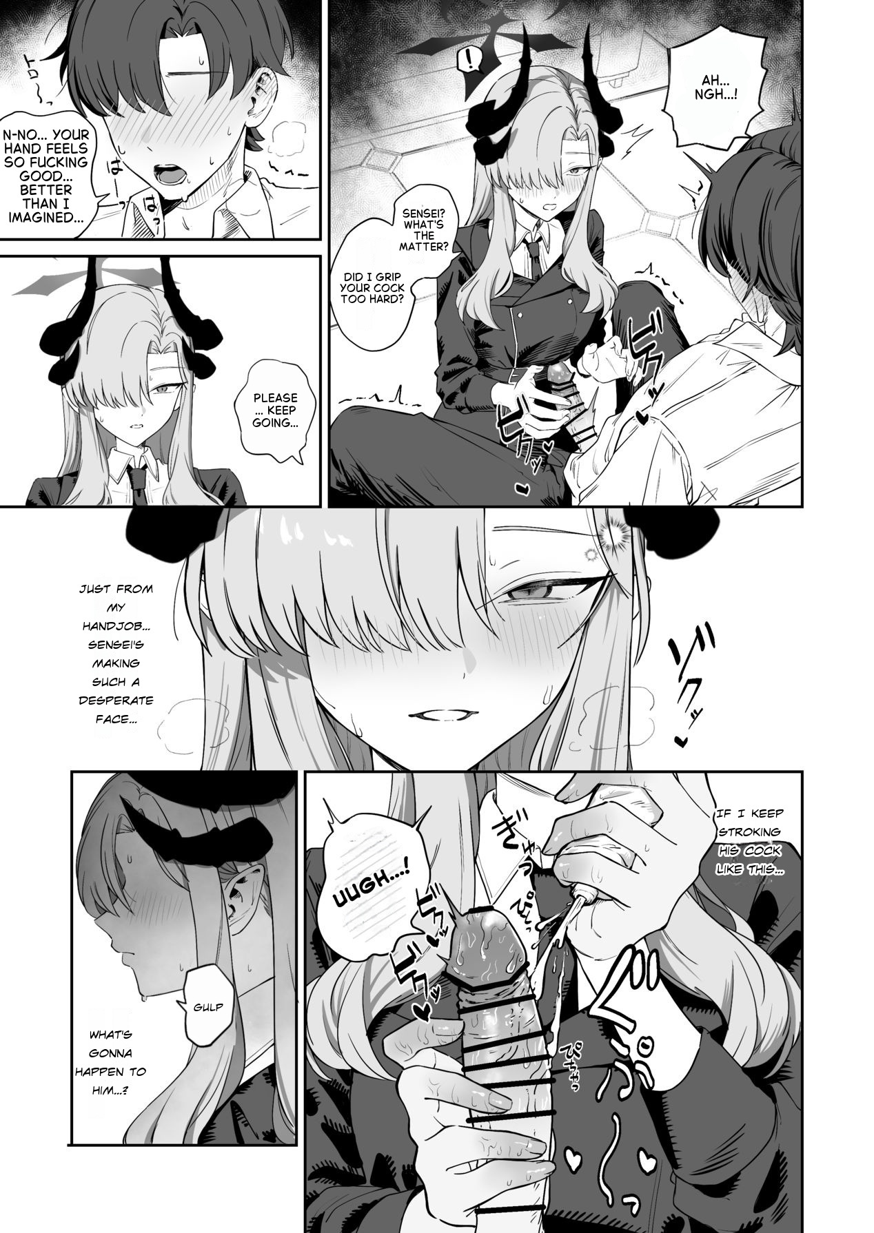 A story about having my sexual desires managed by Hanuma Makoto (Blue Archive) - Page 13