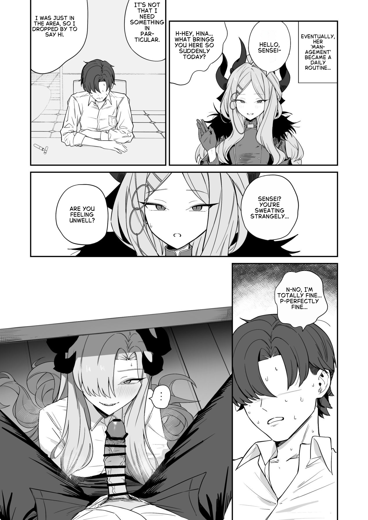 A story about having my sexual desires managed by Hanuma Makoto (Blue Archive) - Page 19