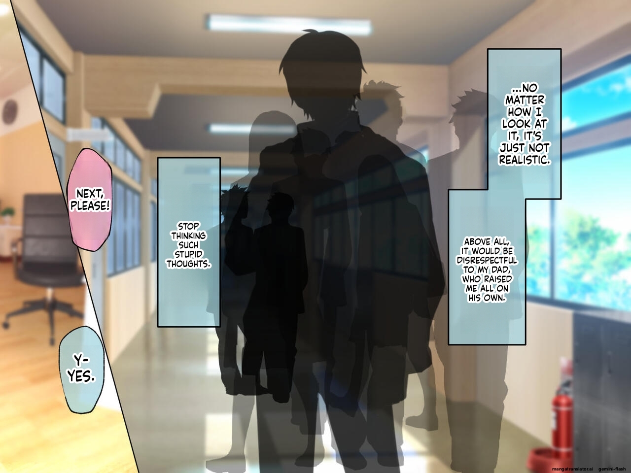 My gorgeous, busty stepmom—the sultry Sumire (25)—launches a lewd, intense, and seductive "cuckolding" offensive against me late one night. As her stepson—a guy with a short fuse and a fierce sense of possessiveness—can I possibly resist her advances!? - Page 323