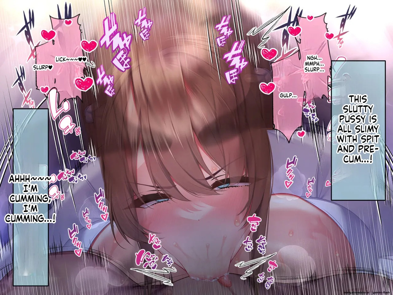 My gorgeous, busty stepmom—the sultry Sumire (25)—launches a lewd, intense, and seductive "cuckolding" offensive against me late one night. As her stepson—a guy with a short fuse and a fierce sense of possessiveness—can I possibly resist her advances!? - Page 364