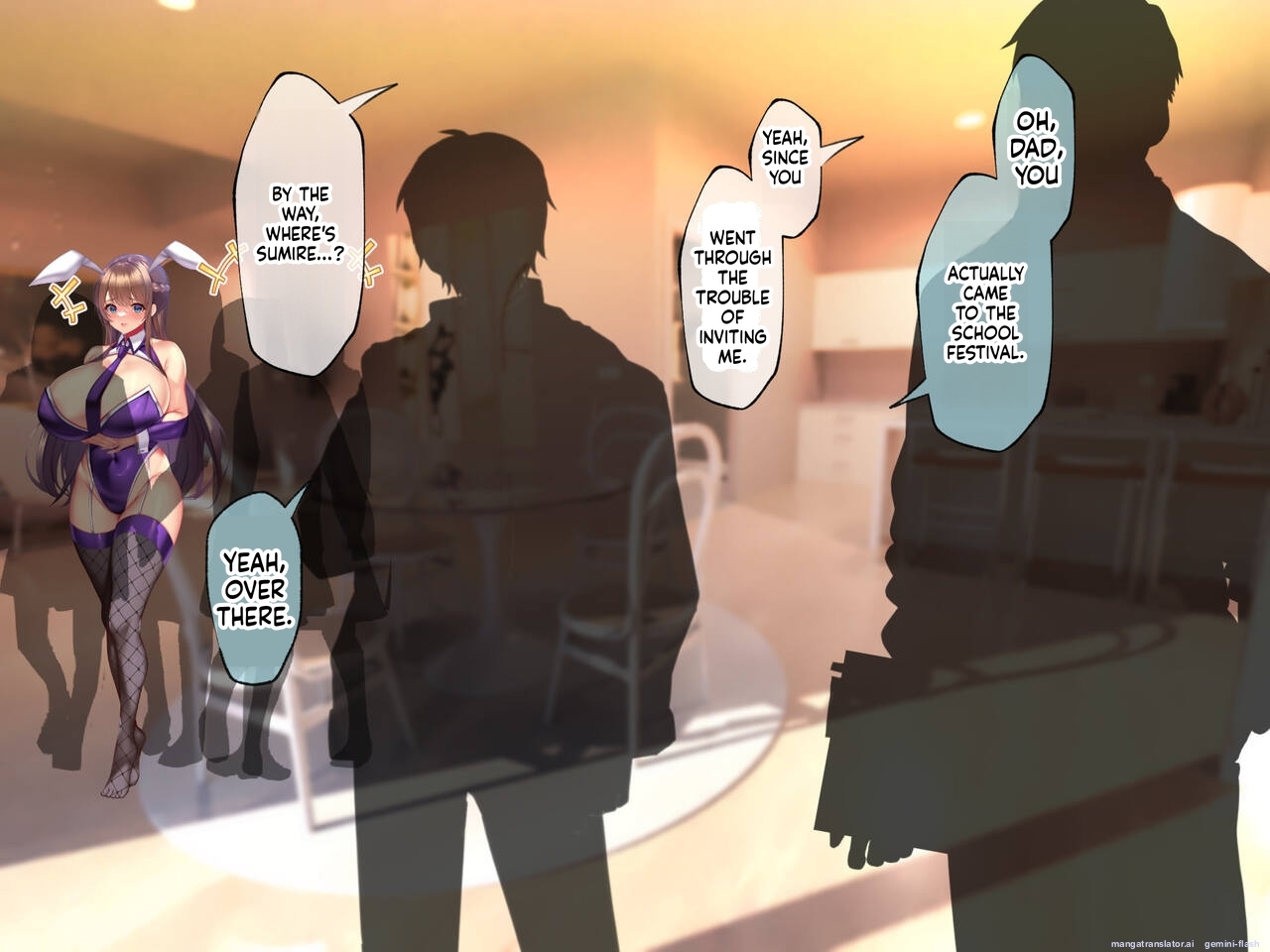 My gorgeous, busty stepmom—the sultry Sumire (25)—launches a lewd, intense, and seductive "cuckolding" offensive against me late one night. As her stepson—a guy with a short fuse and a fierce sense of possessiveness—can I possibly resist her advances!? - Page 390