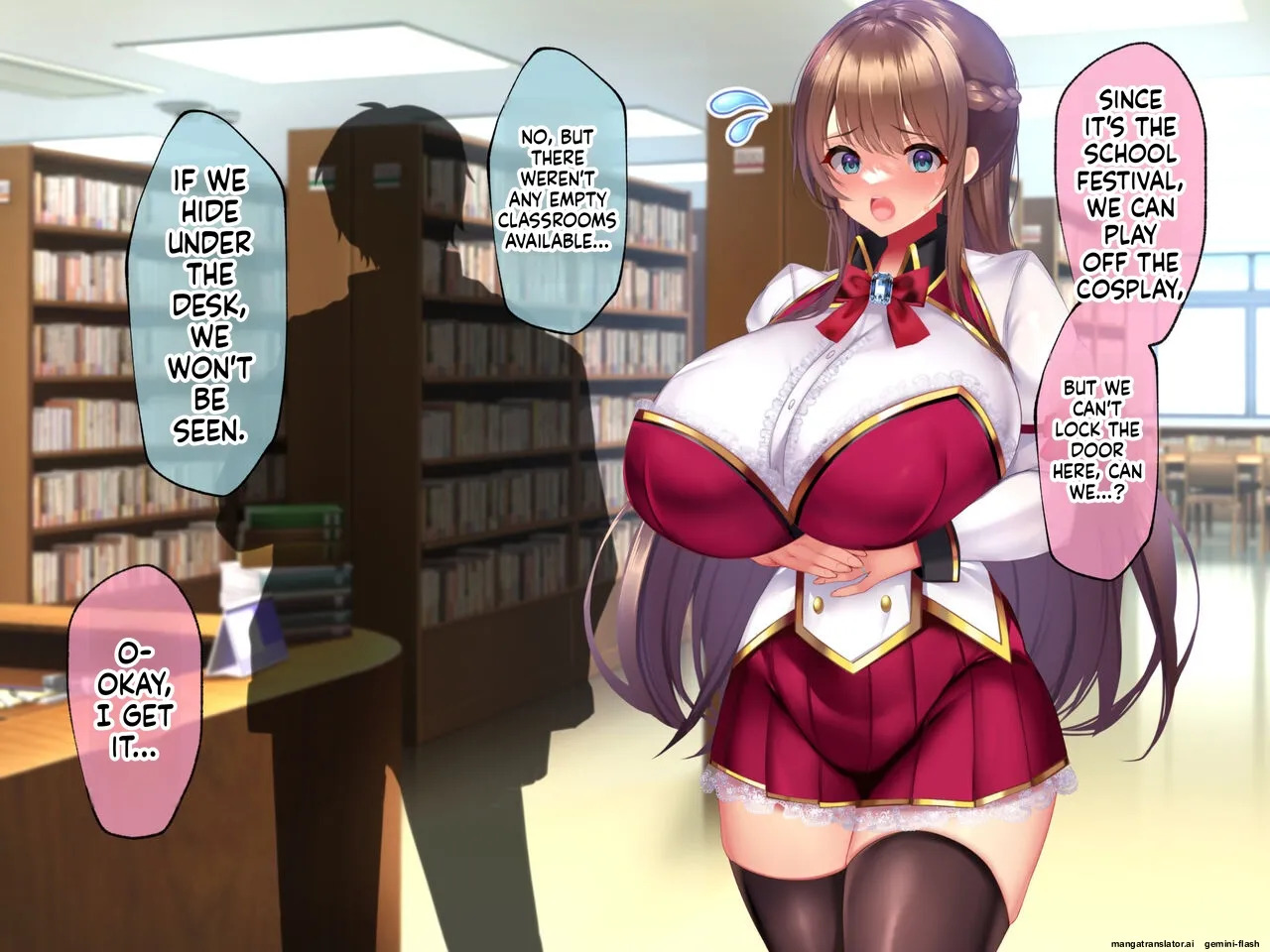 My gorgeous, busty stepmom—the sultry Sumire (25)—launches a lewd, intense, and seductive "cuckolding" offensive against me late one night. As her stepson—a guy with a short fuse and a fierce sense of possessiveness—can I possibly resist her advances!? - Page 418