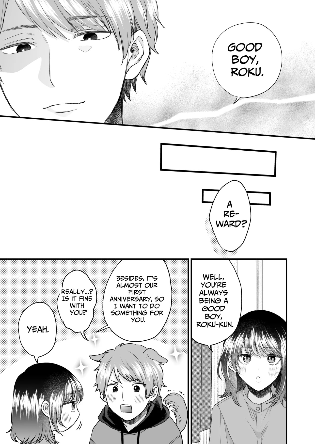 [THE WAIDAN (Izumi Uni)] My Doggy-Like Boyfriend Becomes My Master At Night [English] [Nameless] [Digital] - Page 10