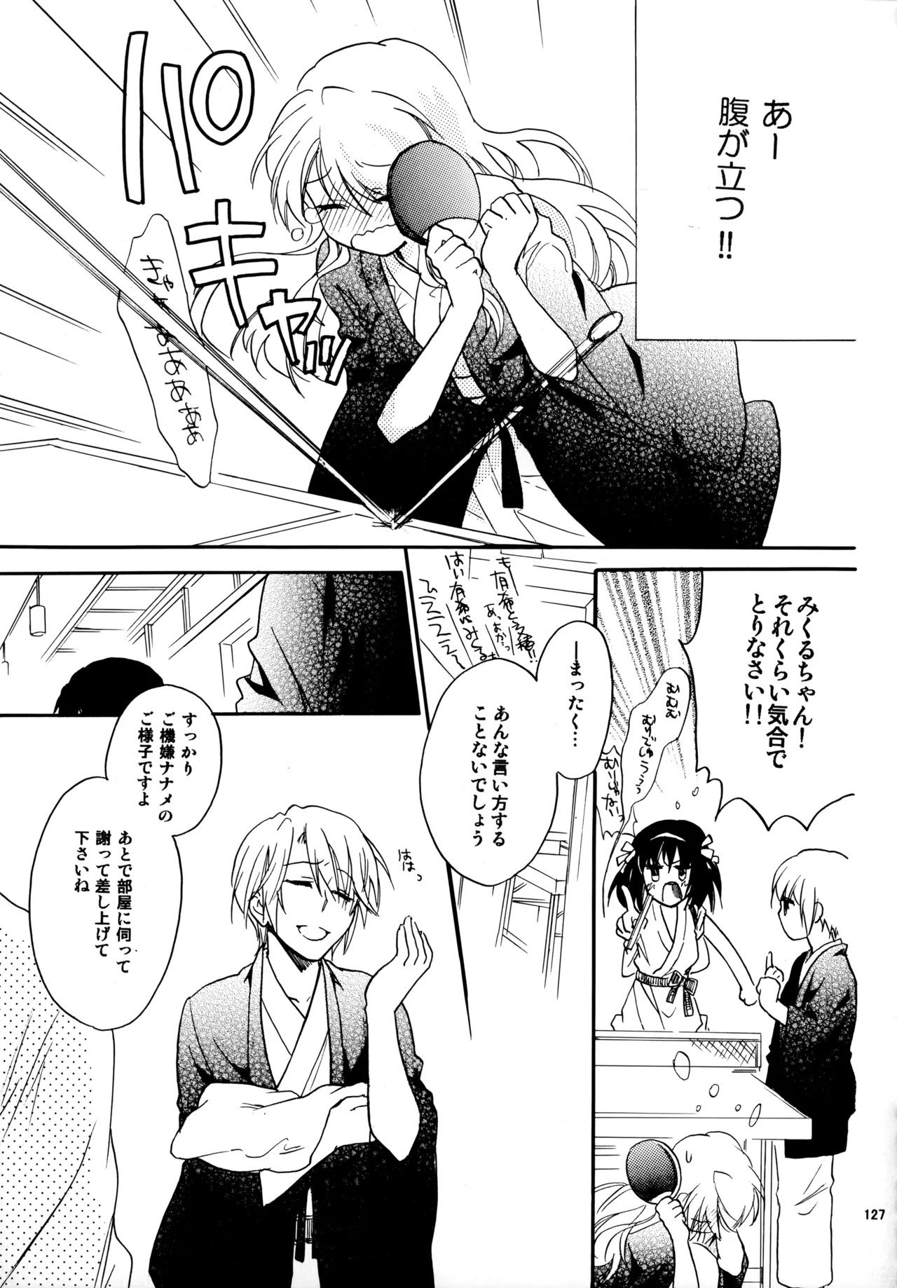 [Blue Sheets (Mei)] Glory Days KKO5 (The Melancholy of Haruhi Suzumiya) - Page 125