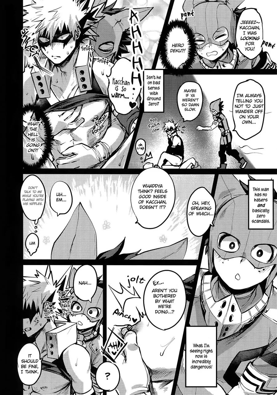 (Douyara Deban no Youda! 10) [Sasami no Maruyaki (Toribami Sasami)] Immoral Hero (Boku no Hero Academia) [English] - Page 11