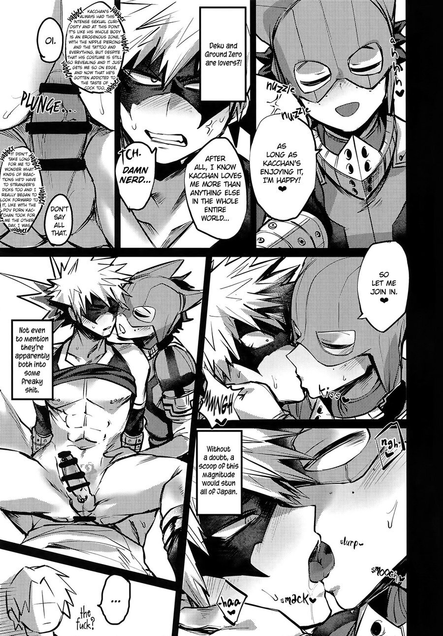 (Douyara Deban no Youda! 10) [Sasami no Maruyaki (Toribami Sasami)] Immoral Hero (Boku no Hero Academia) [English] - Page 12