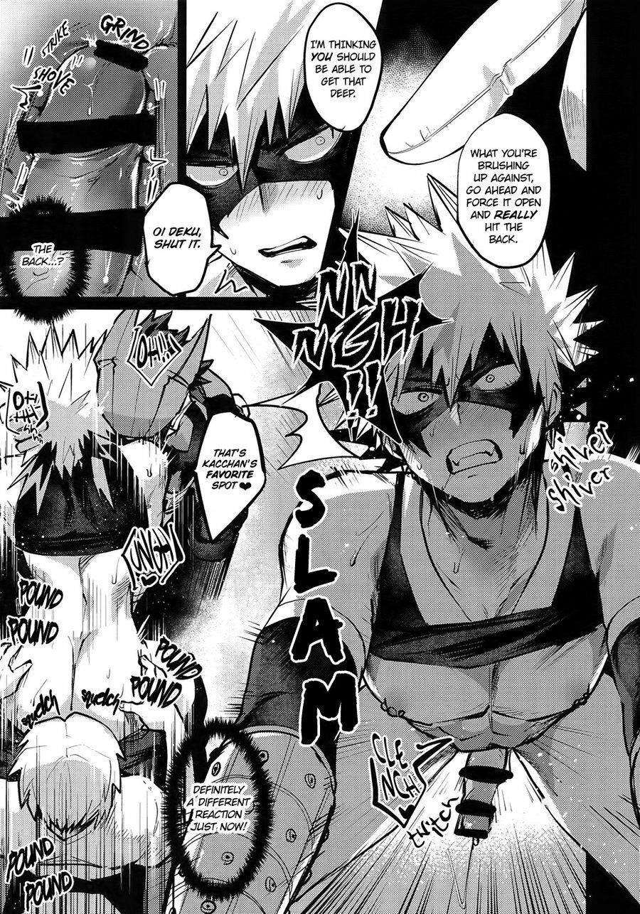 (Douyara Deban no Youda! 10) [Sasami no Maruyaki (Toribami Sasami)] Immoral Hero (Boku no Hero Academia) [English] - Page 14