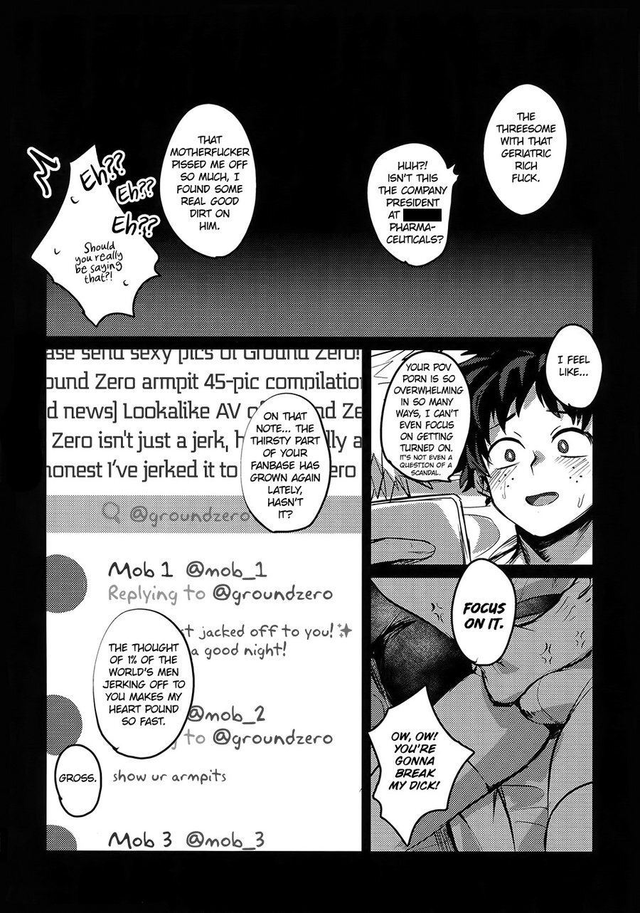 (Douyara Deban no Youda! 10) [Sasami no Maruyaki (Toribami Sasami)] Immoral Hero (Boku no Hero Academia) [English] - Page 23