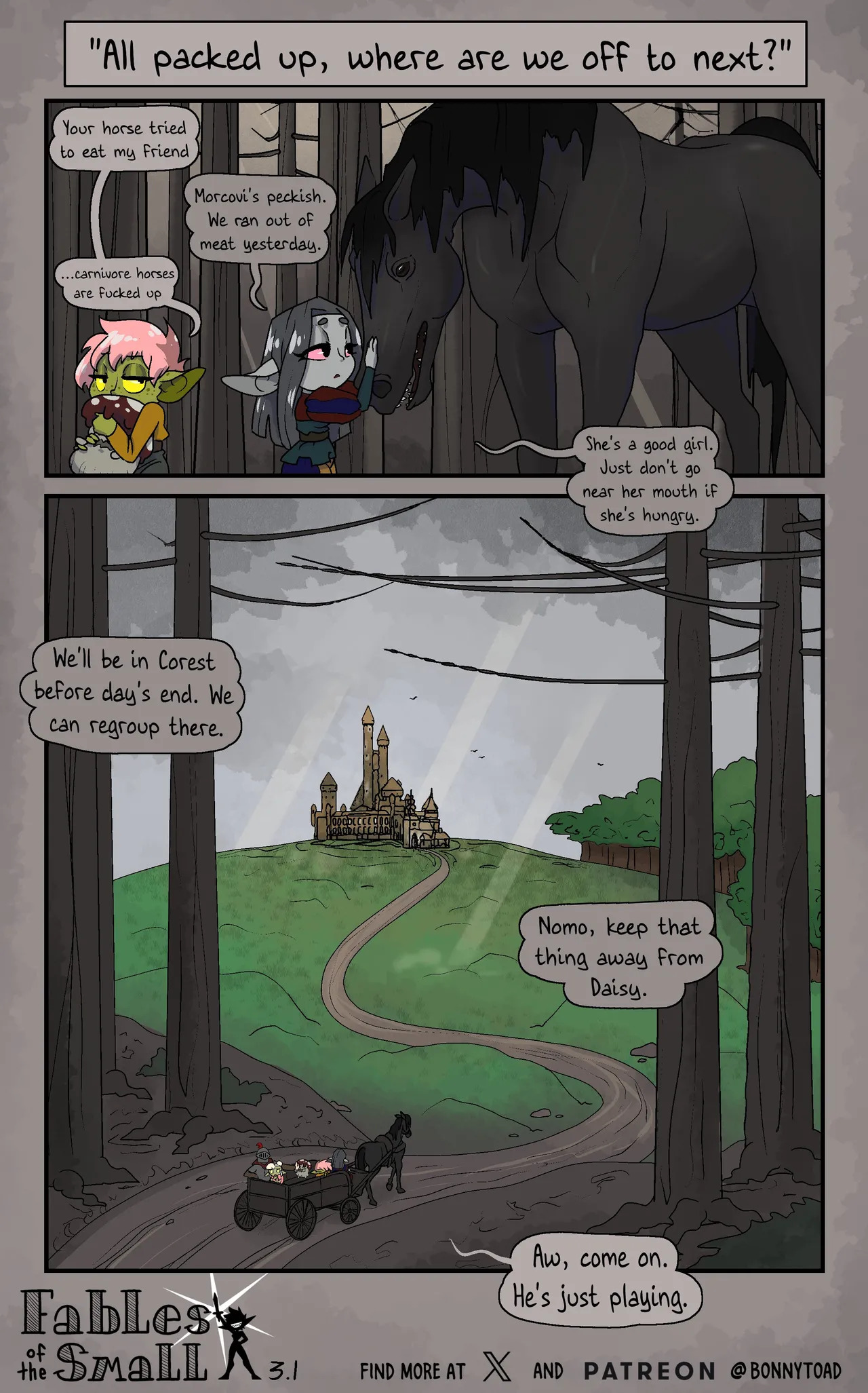 [BonnyToad] The Goblin Hole: Fables of the Small - Page 10