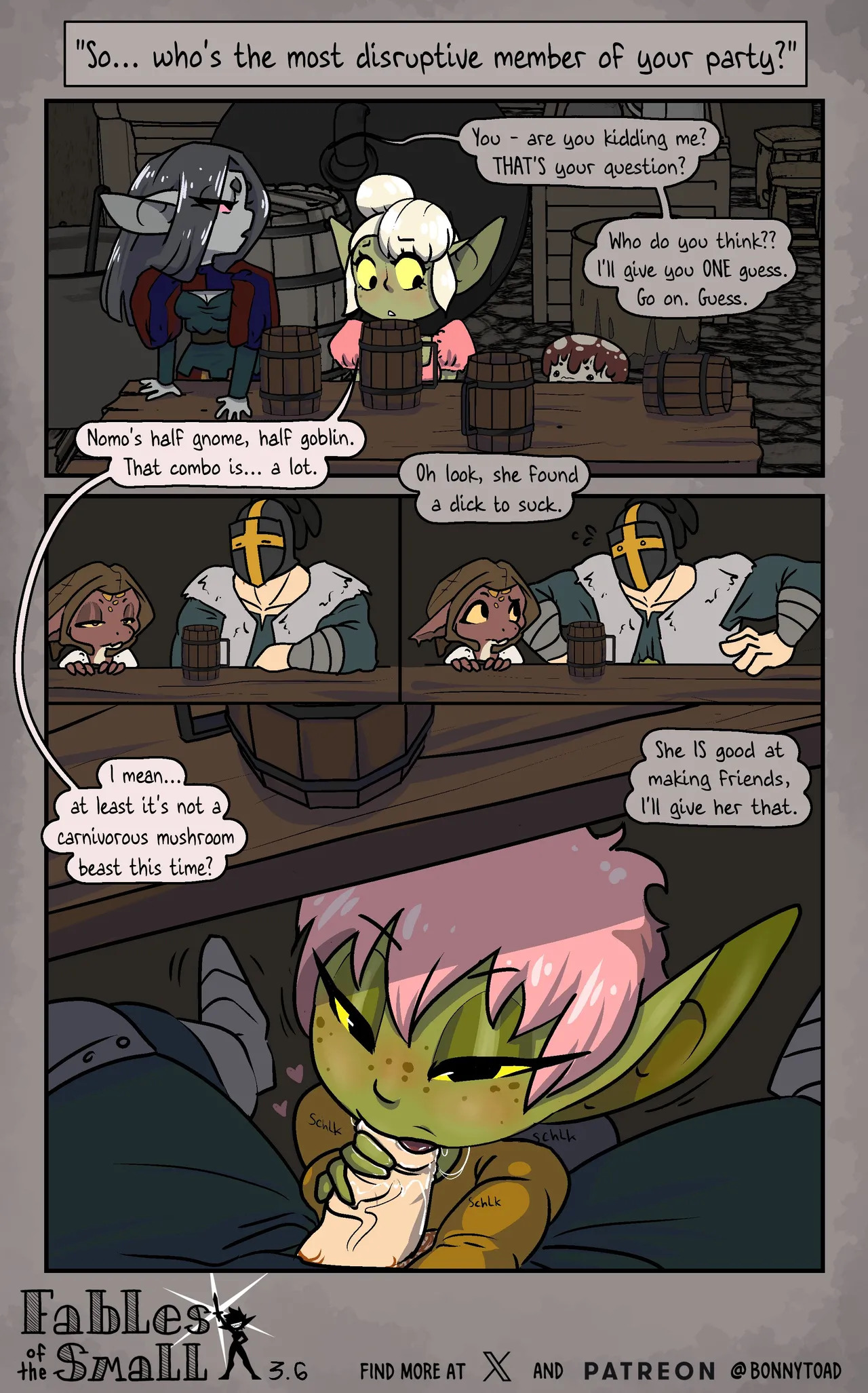 [BonnyToad] The Goblin Hole: Fables of the Small - Page 15