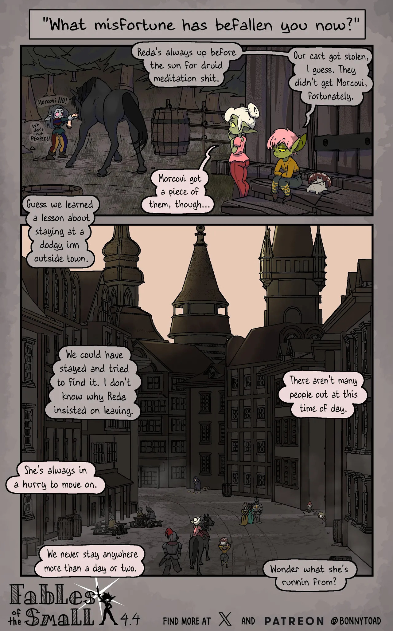 [BonnyToad] The Goblin Hole: Fables of the Small - Page 18