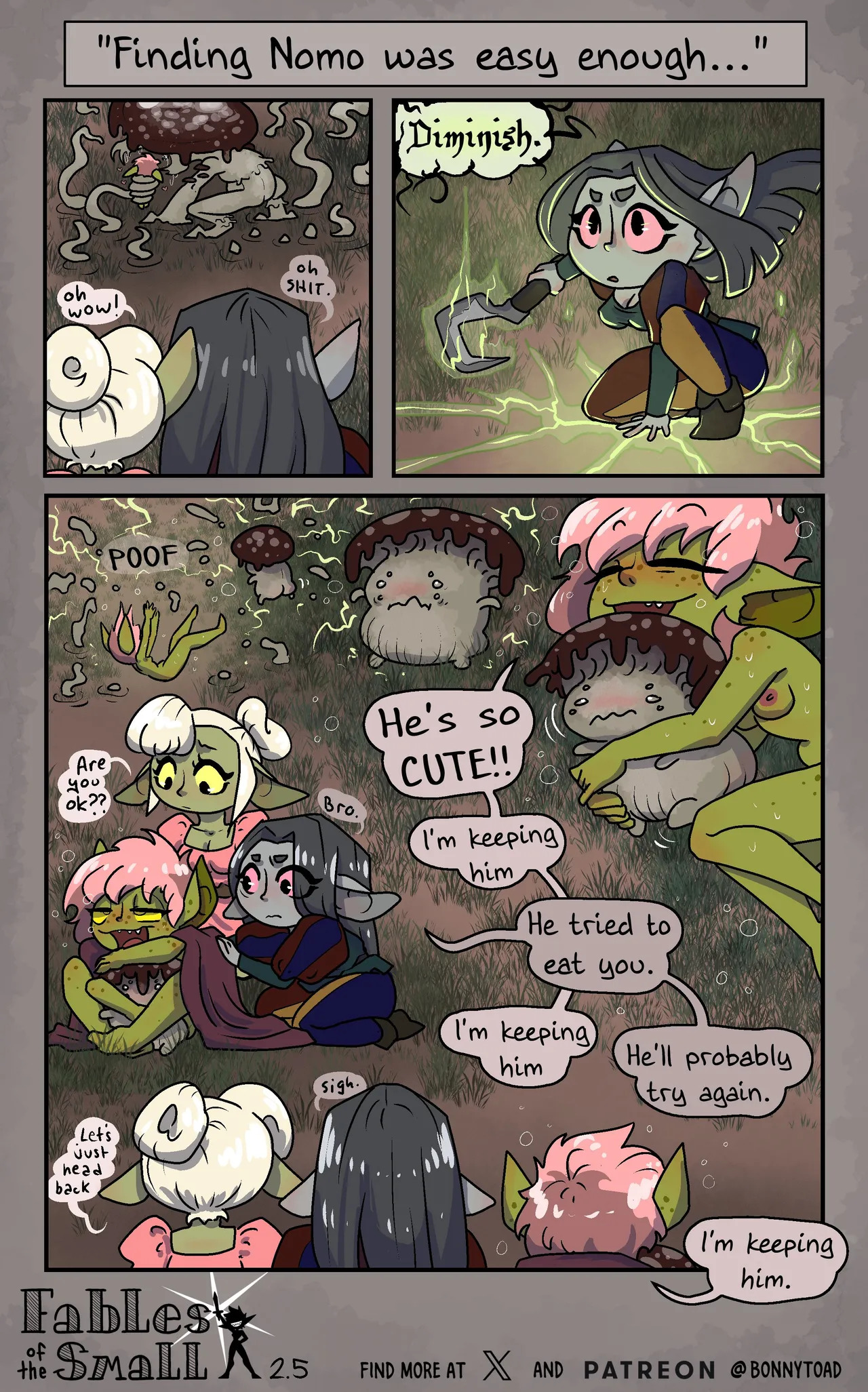 [BonnyToad] The Goblin Hole: Fables of the Small - Page 9