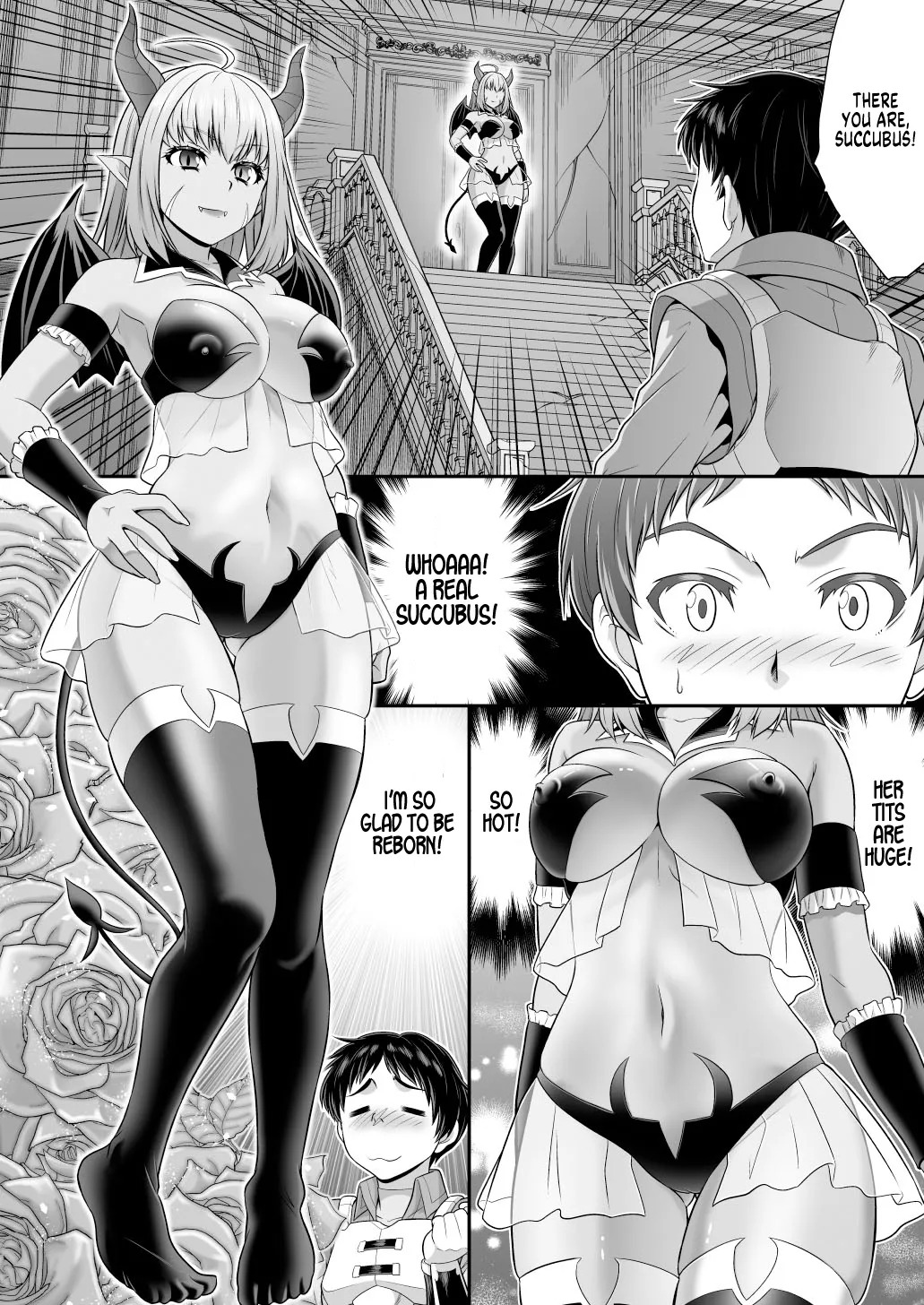 [Amuai Okashi Seisakusho (Kaneko Naoya)] A Stern Guy into a Succubus-A Clown Guy into a Pure Lady [English] [GTF] - Page 10