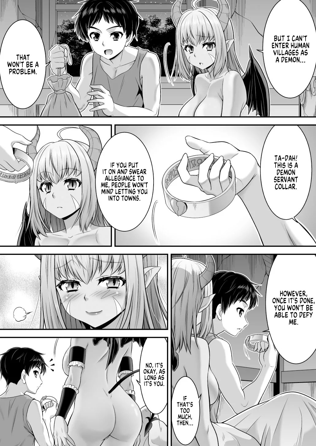 [Amuai Okashi Seisakusho (Kaneko Naoya)] A Stern Guy into a Succubus-A Clown Guy into a Pure Lady [English] [GTF] - Page 22