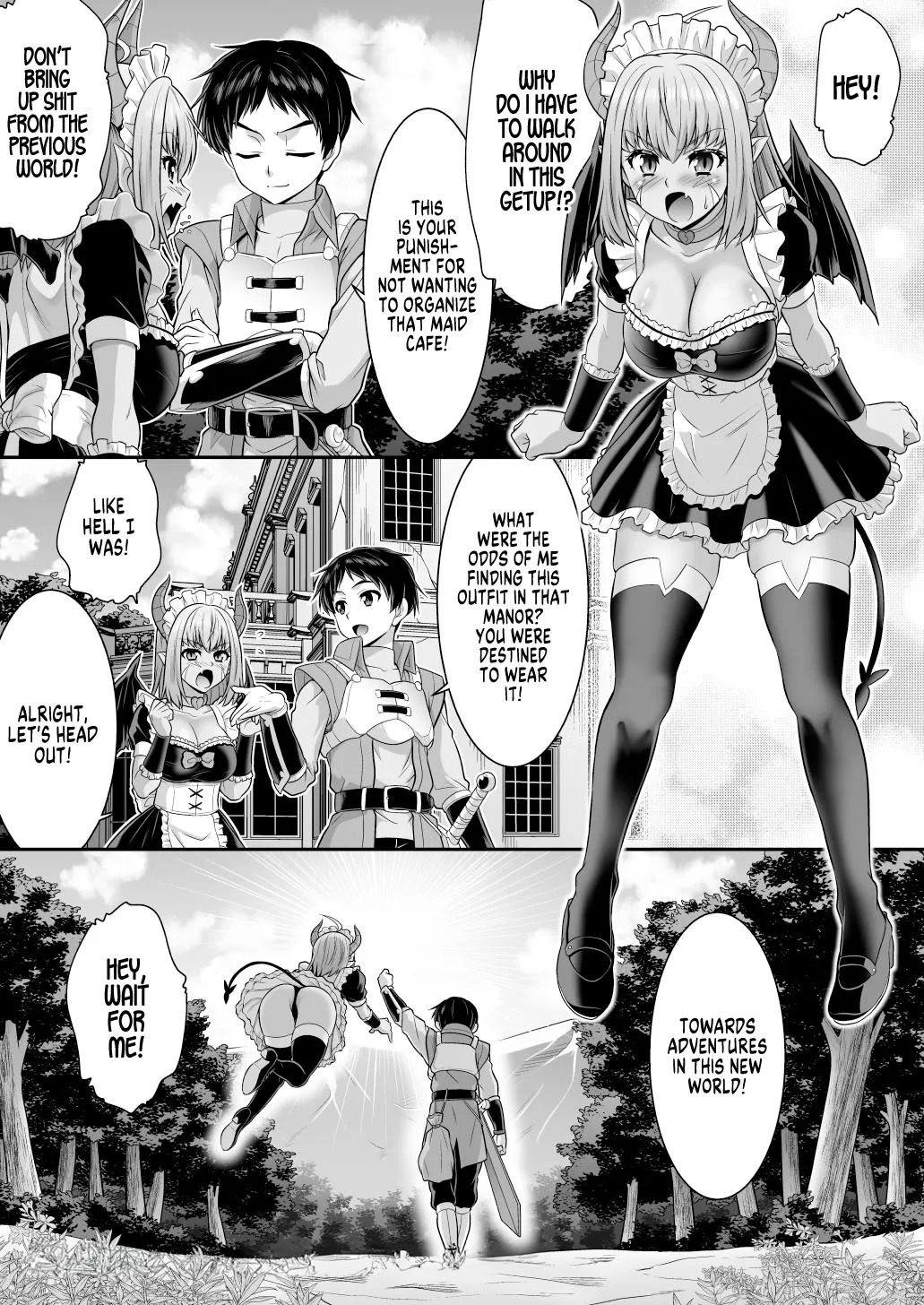 [Amuai Okashi Seisakusho (Kaneko Naoya)] A Stern Guy into a Succubus-A Clown Guy into a Pure Lady [English] [GTF] - Page 24