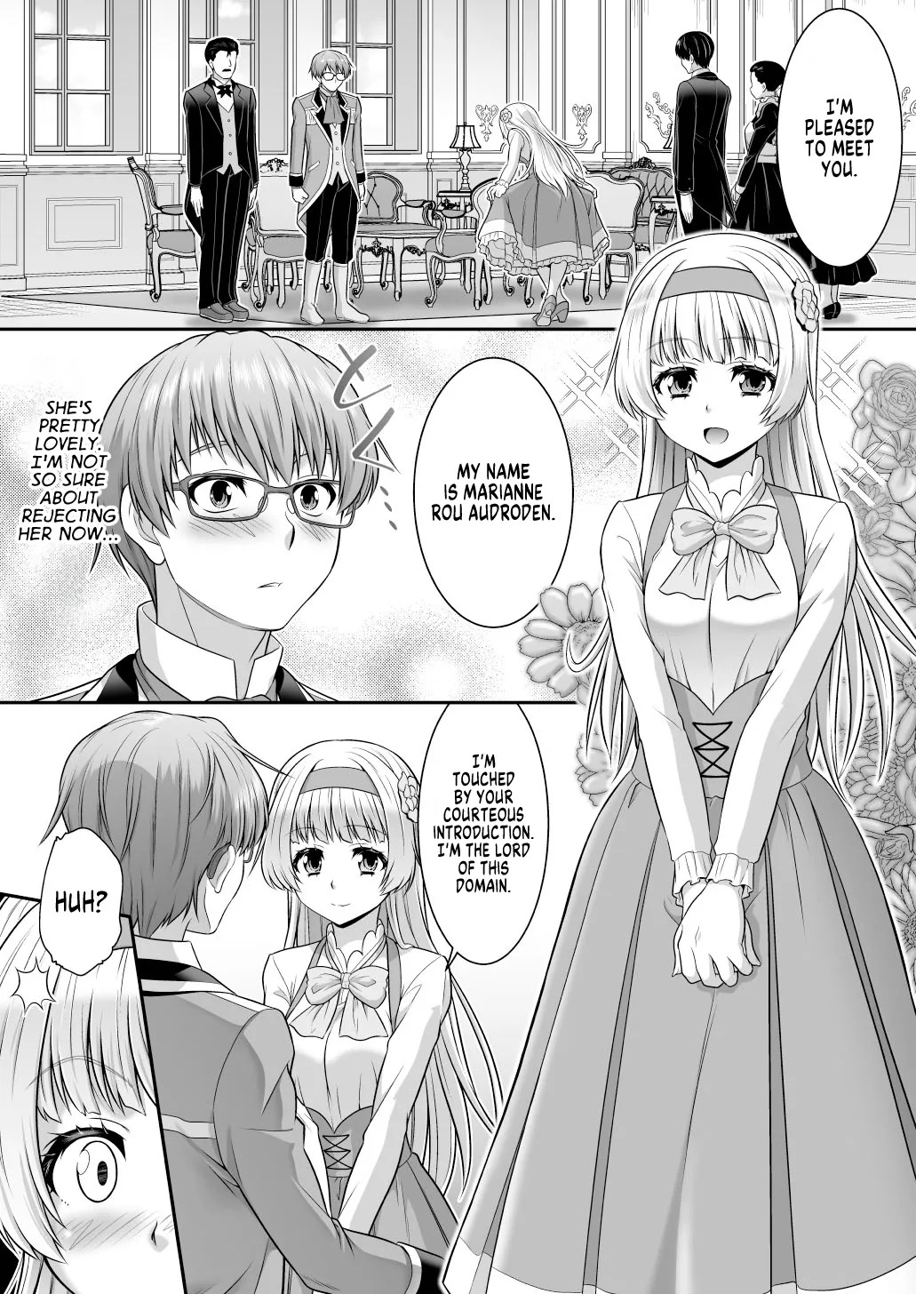 [Amuai Okashi Seisakusho (Kaneko Naoya)] A Stern Guy into a Succubus-A Clown Guy into a Pure Lady [English] [GTF] - Page 28