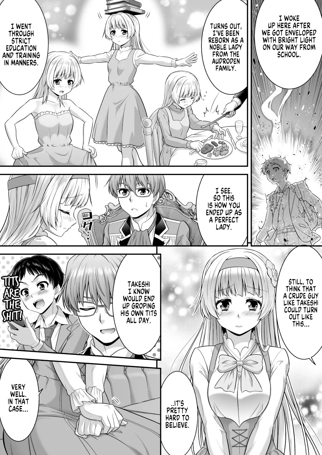 [Amuai Okashi Seisakusho (Kaneko Naoya)] A Stern Guy into a Succubus-A Clown Guy into a Pure Lady [English] [GTF] - Page 31