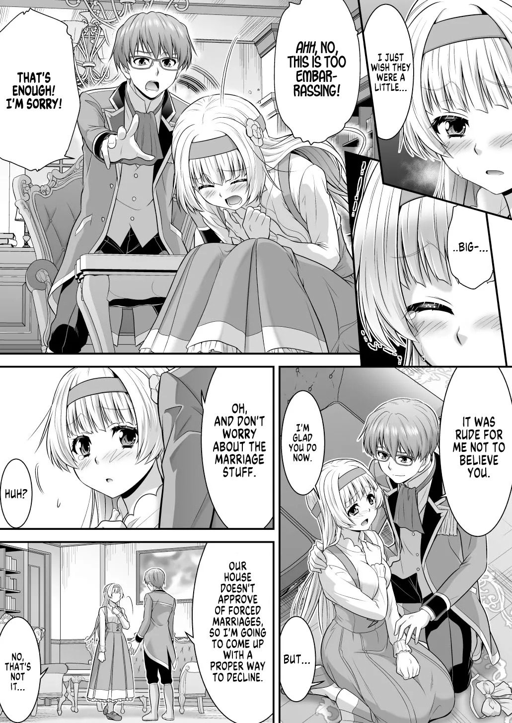 [Amuai Okashi Seisakusho (Kaneko Naoya)] A Stern Guy into a Succubus-A Clown Guy into a Pure Lady [English] [GTF] - Page 33
