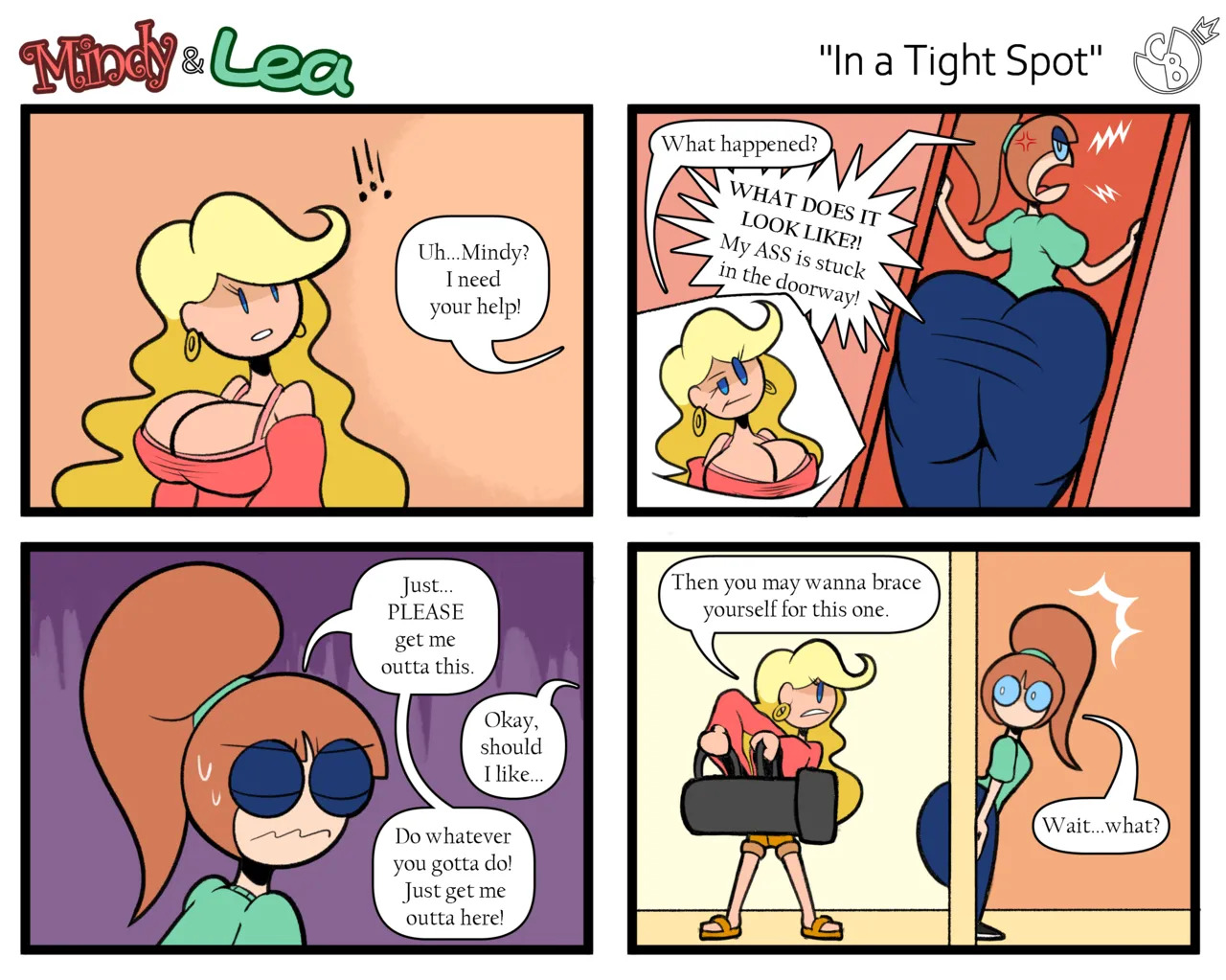 Mindy and Lea by Cheesyboy888 - Page 17