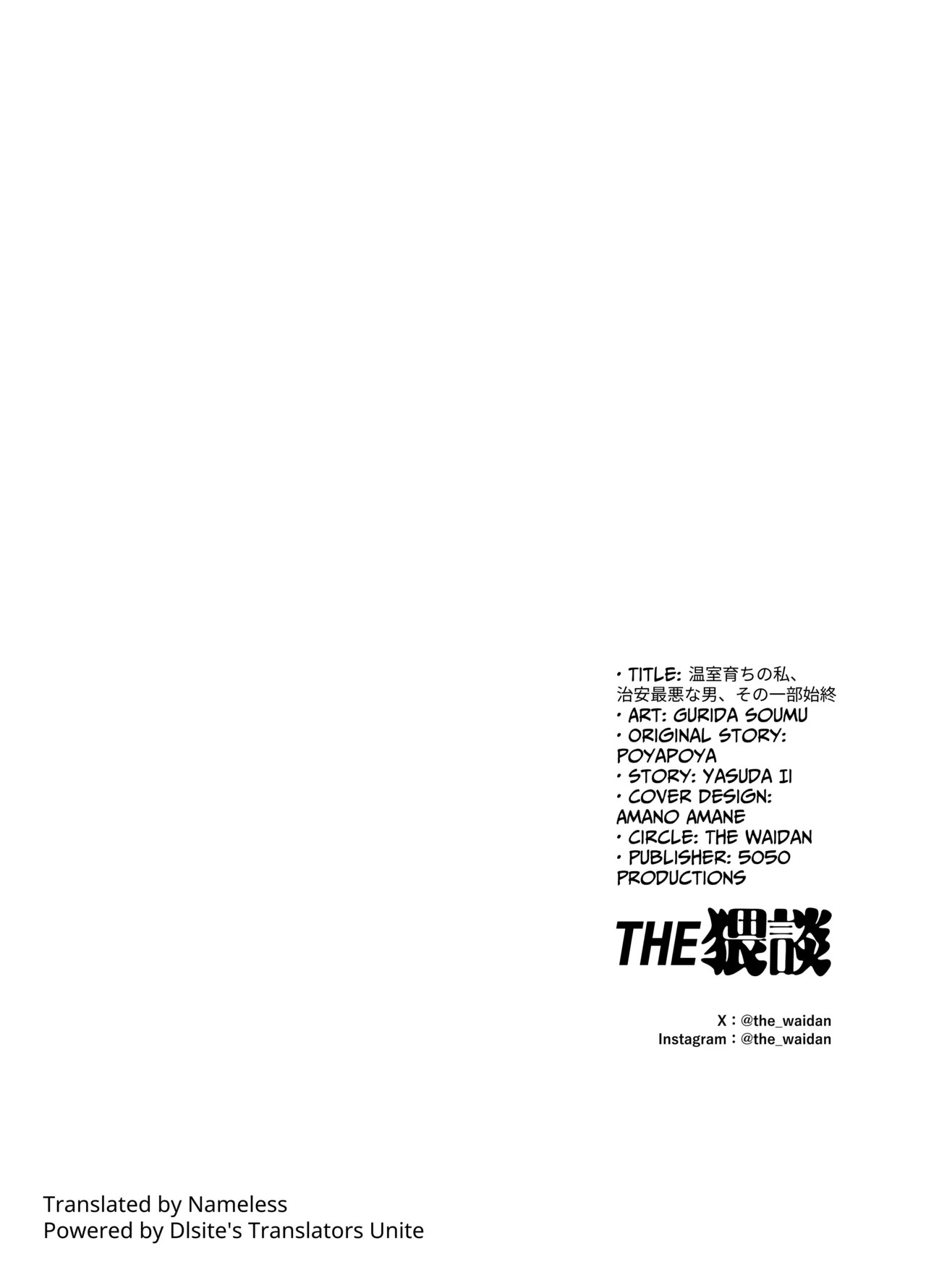 [THE WAIDAN (Gurida Soumu)] The Sheltered Me and The Delinquent Him [English] [Nameless] [Digital] - Page 80