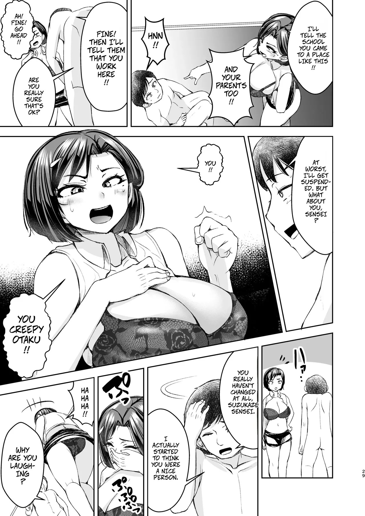[Yottanchi (Yottan)] My Teacher is a Massage Girl!? ~When I Caught Her, She Got Angry, So I Taught Her a Lesson~ - Page 30