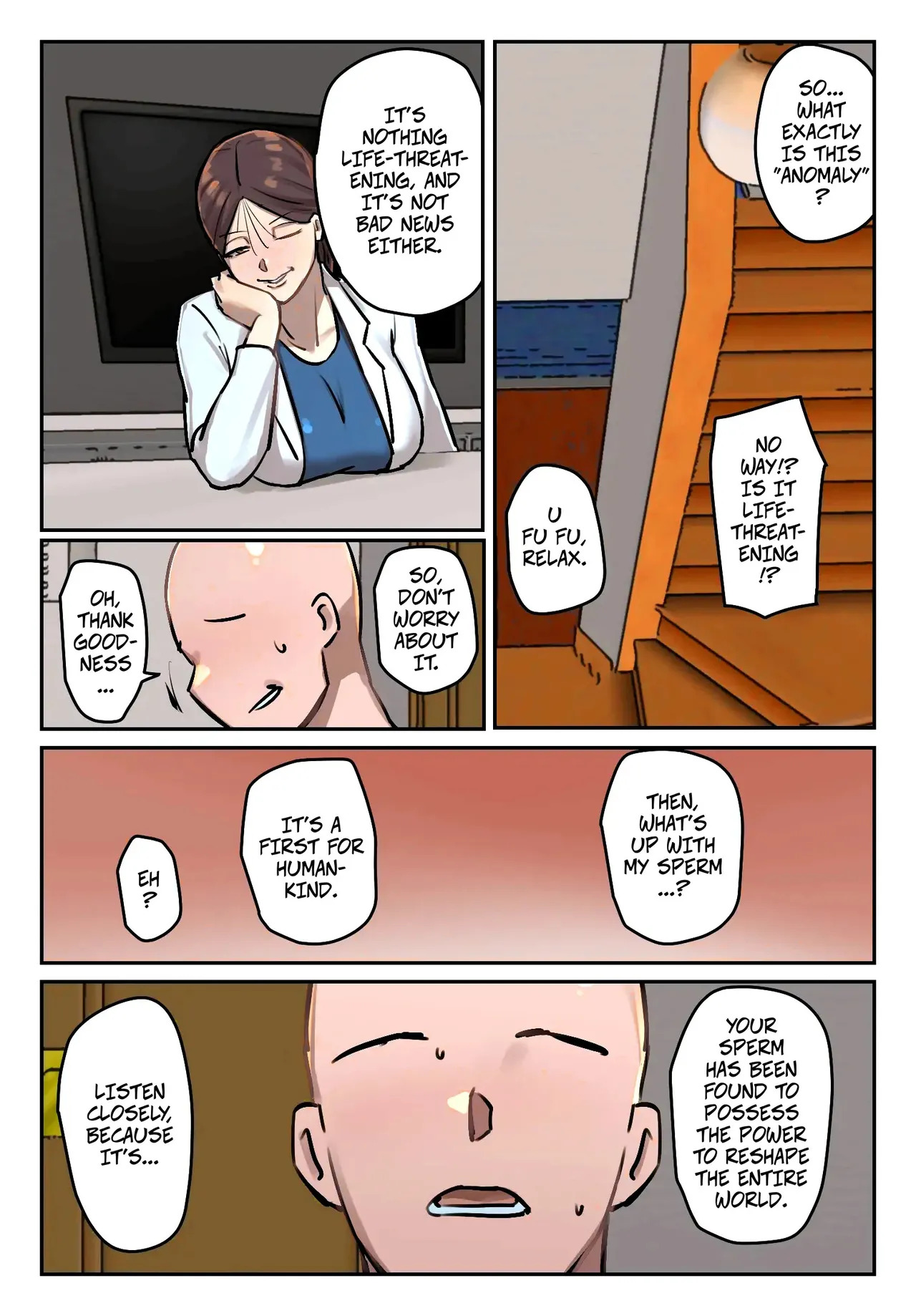 [Chotto B-Sen] My Sperm Has Rejuvinating Properties -- Boku no Seishi ni Wakagaeri no Kouka ga! [Colorized] - Page 10