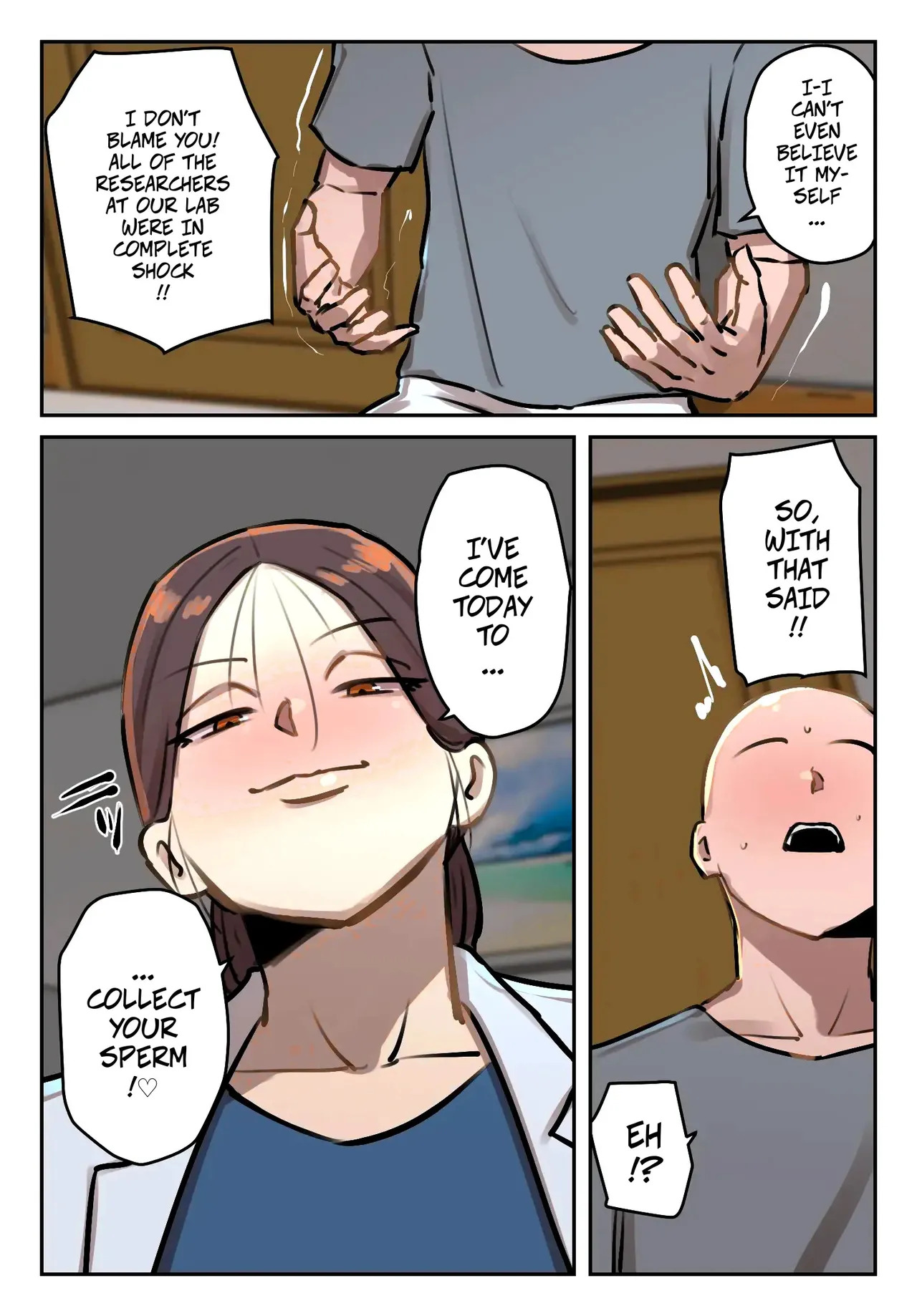 [Chotto B-Sen] My Sperm Has Rejuvinating Properties -- Boku no Seishi ni Wakagaeri no Kouka ga! [Colorized] - Page 12