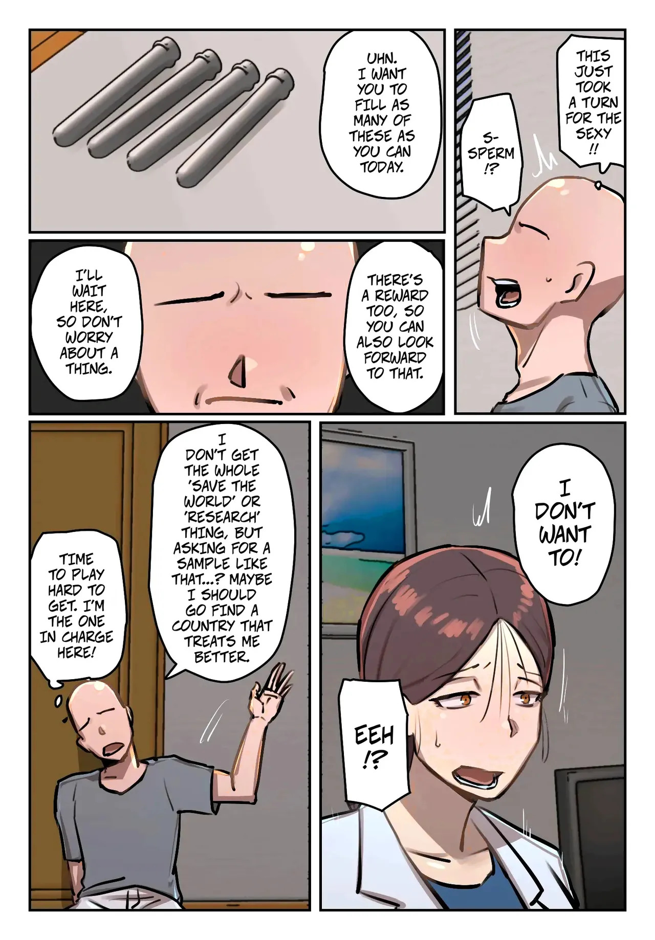 [Chotto B-Sen] My Sperm Has Rejuvinating Properties -- Boku no Seishi ni Wakagaeri no Kouka ga! [Colorized] - Page 13