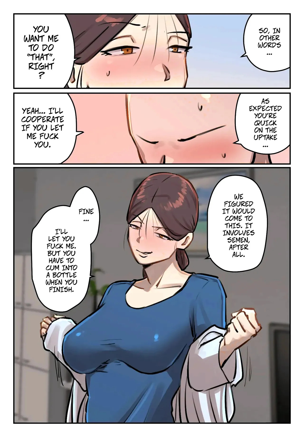 [Chotto B-Sen] My Sperm Has Rejuvinating Properties -- Boku no Seishi ni Wakagaeri no Kouka ga! [Colorized] - Page 14