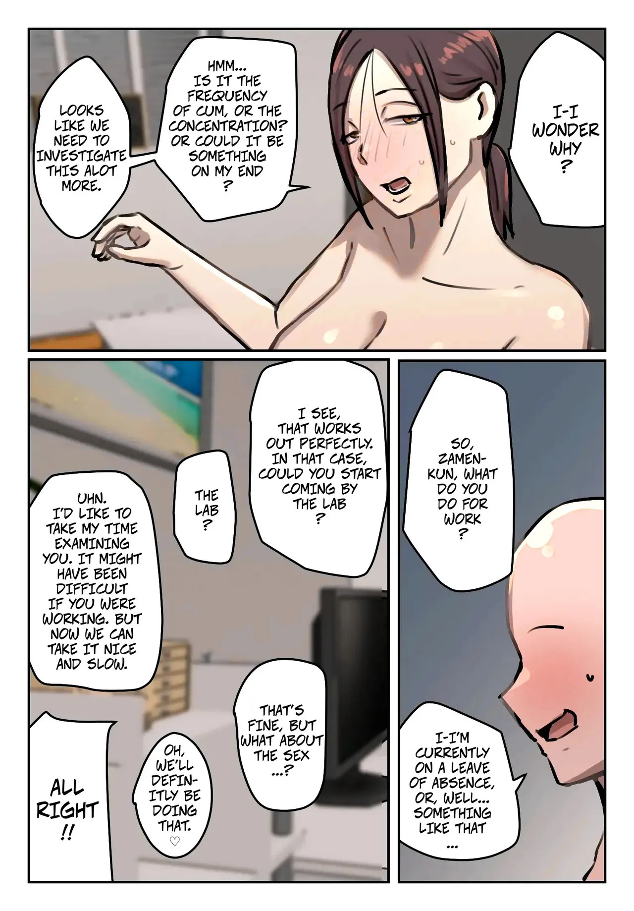 [Chotto B-Sen] My Sperm Has Rejuvinating Properties -- Boku no Seishi ni Wakagaeri no Kouka ga! [Colorized] - Page 34