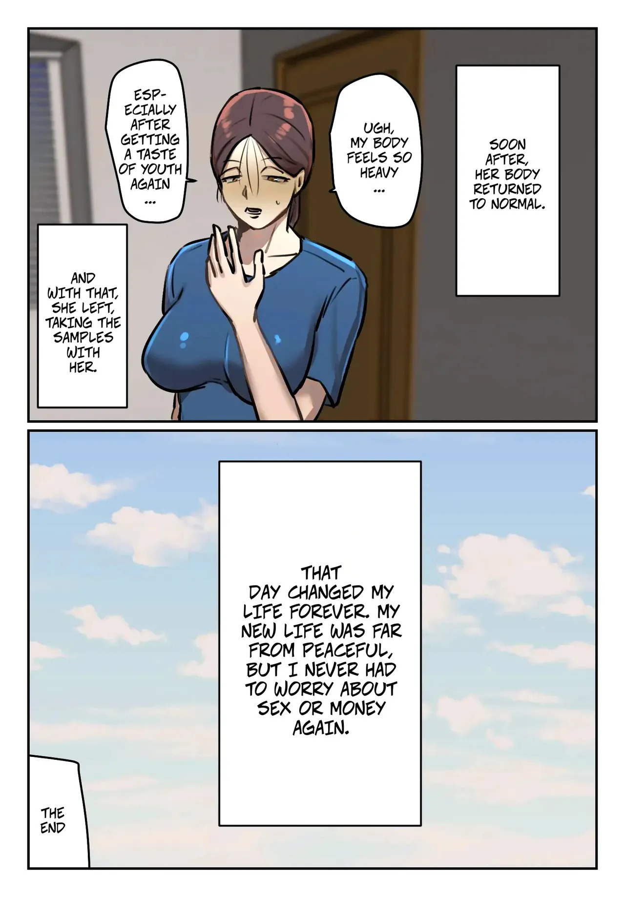 [Chotto B-Sen] My Sperm Has Rejuvinating Properties -- Boku no Seishi ni Wakagaeri no Kouka ga! [Colorized] - Page 35